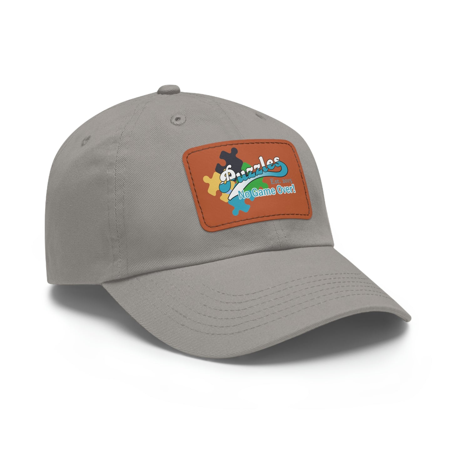 Puzzles LTD Dad Hat with Leather Patch