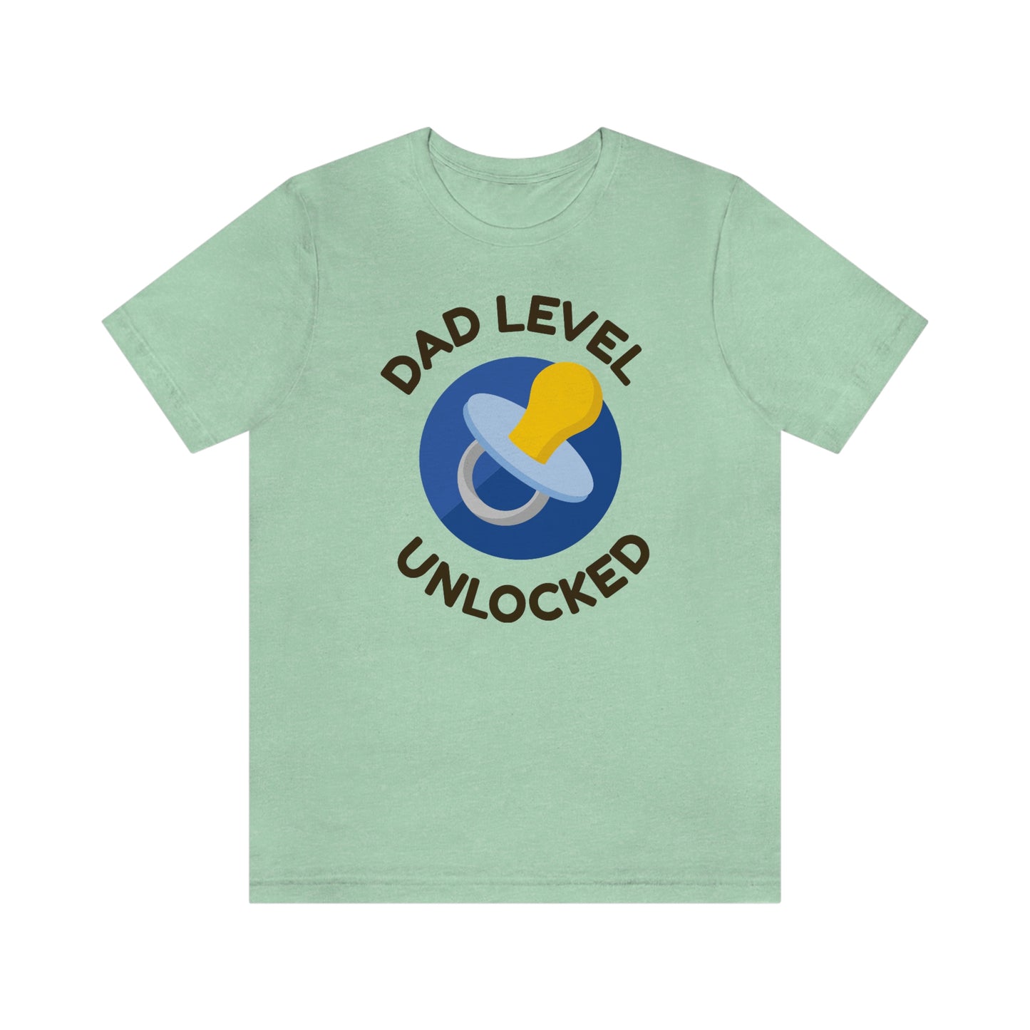Dad Level Unlocked Unisex Jersey Short Sleeve Tee