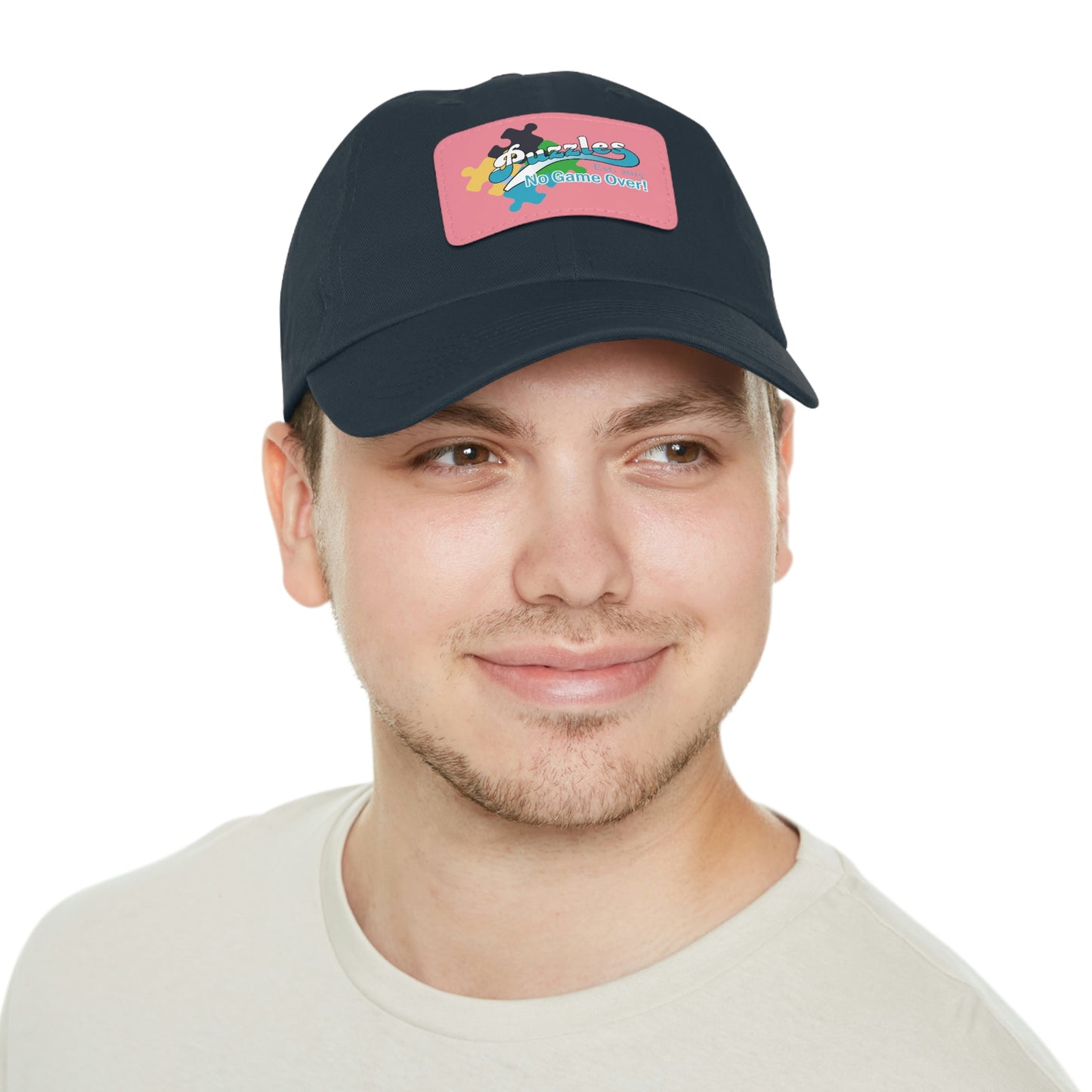 Puzzles LTD Dad Hat with Leather Patch
