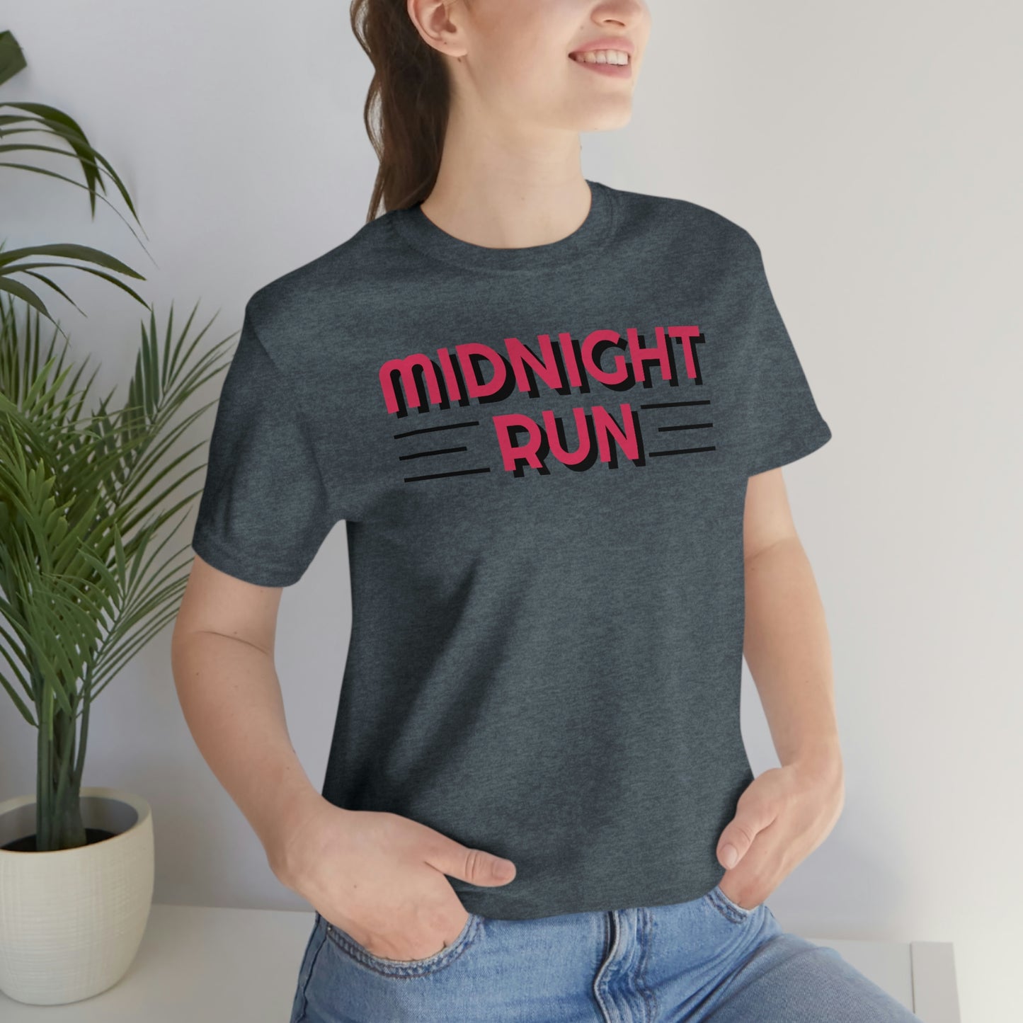 Midnight Run Unisex Jersey Short Sleeve Tee
