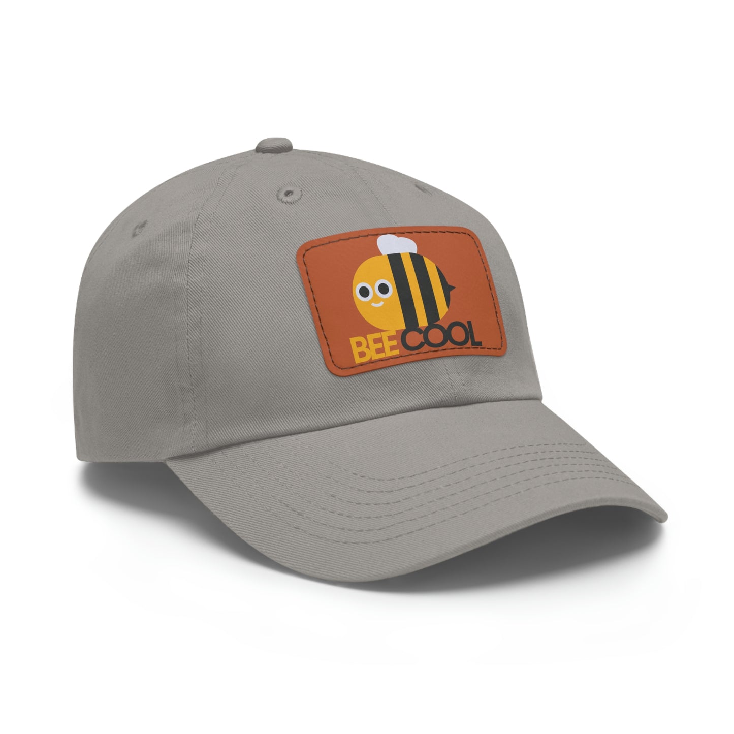 Bee Cool Dad Hat with Leather Patch