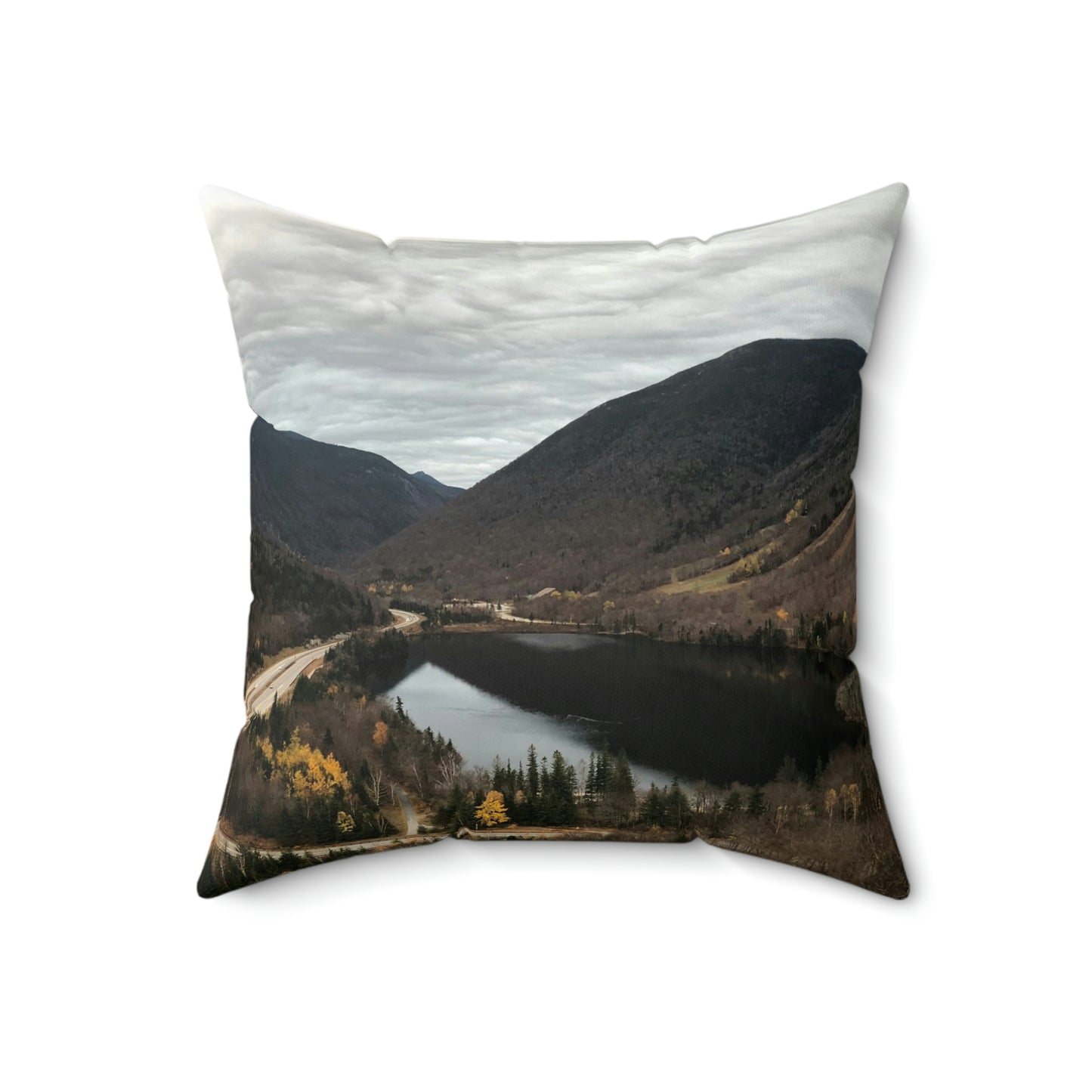 Artists Bluff Scenic Spun Polyester Square Pillow