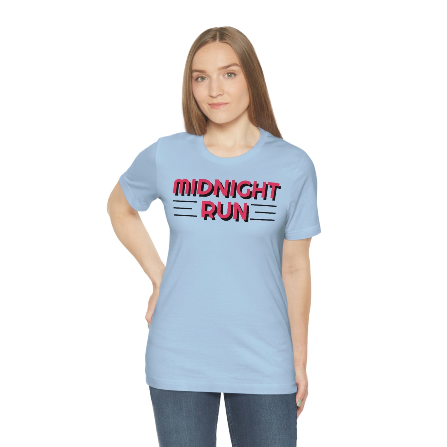 Midnight Run Unisex Jersey Short Sleeve Tee