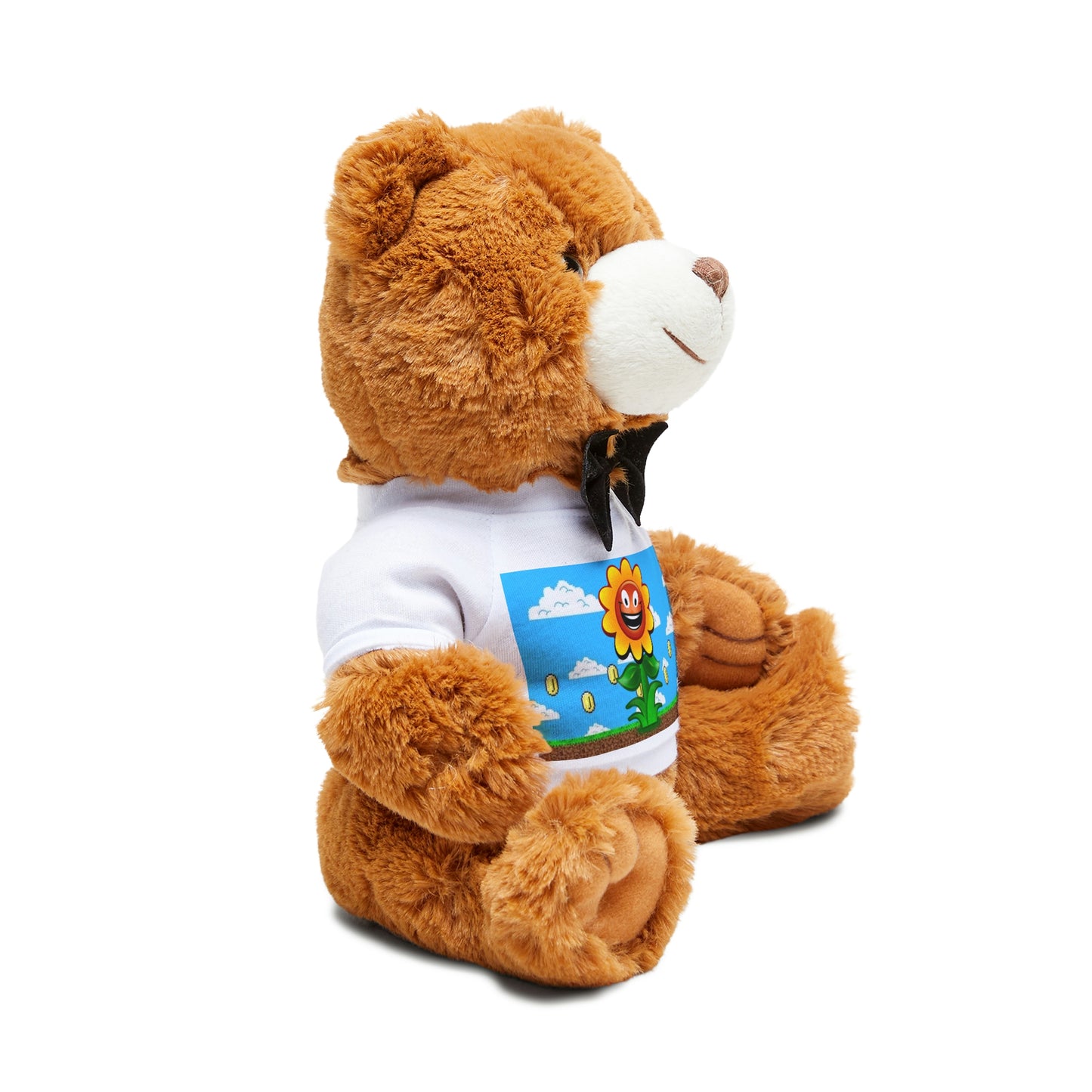 Teddy Bear with Video Game Style T-Shirt