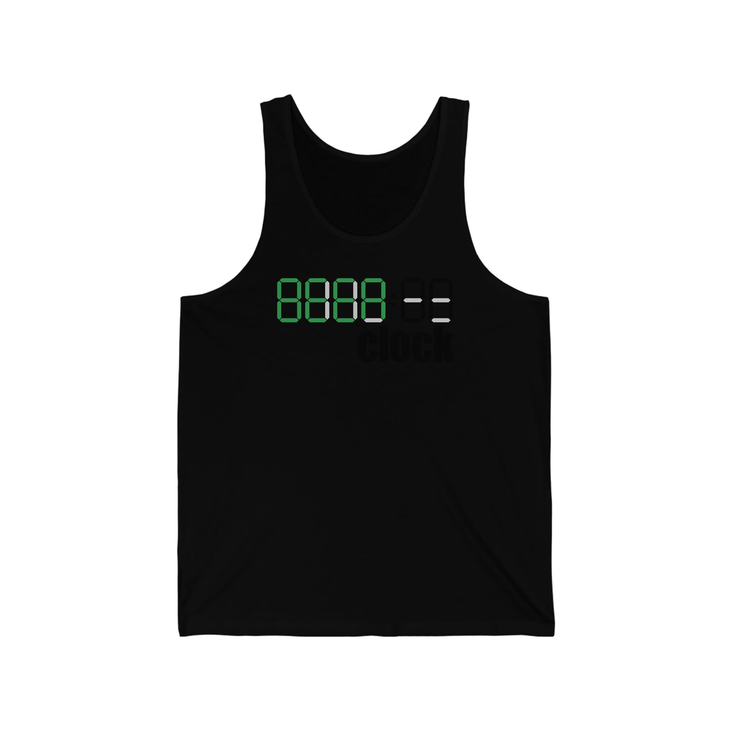 Beer on Clock Unisex Tank Top