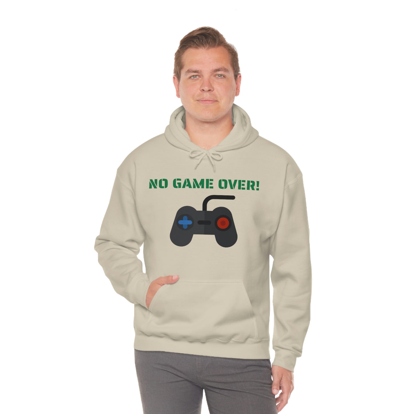 No Game Over! Unisex Hooded Sweatshirt