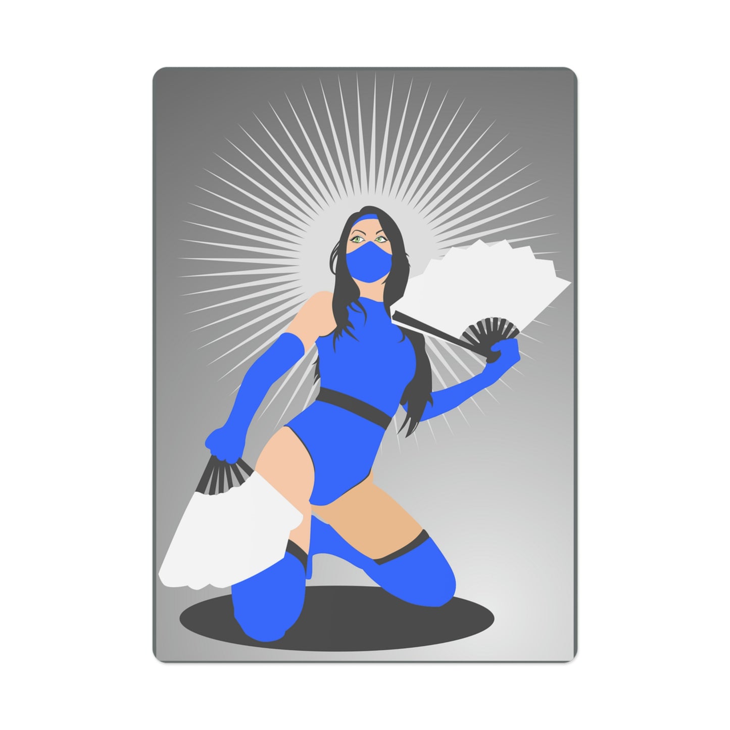 Mortal Kombat Kitana Style Playing Cards
