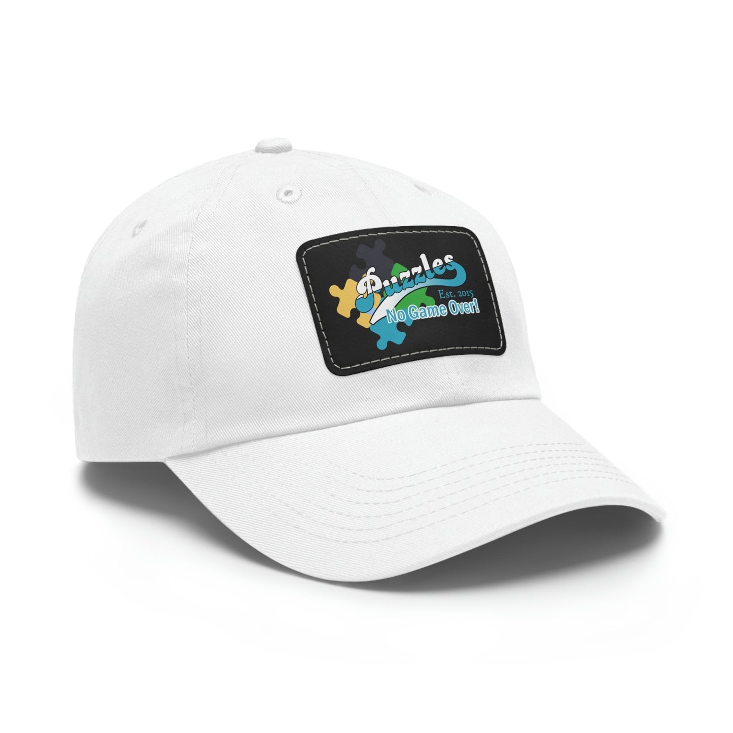 Puzzles LTD Dad Hat with Leather Patch