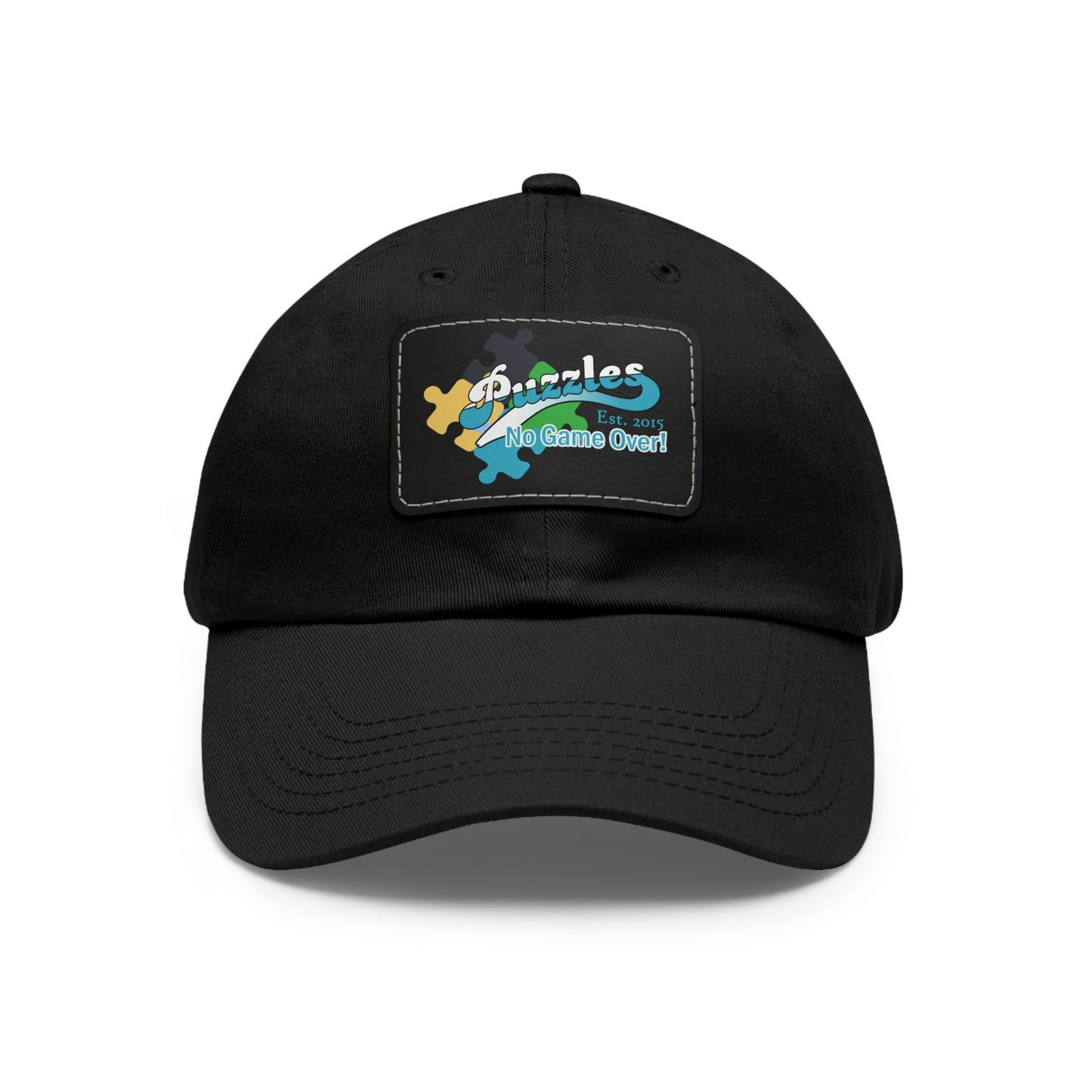 Puzzles LTD Dad Hat with Leather Patch