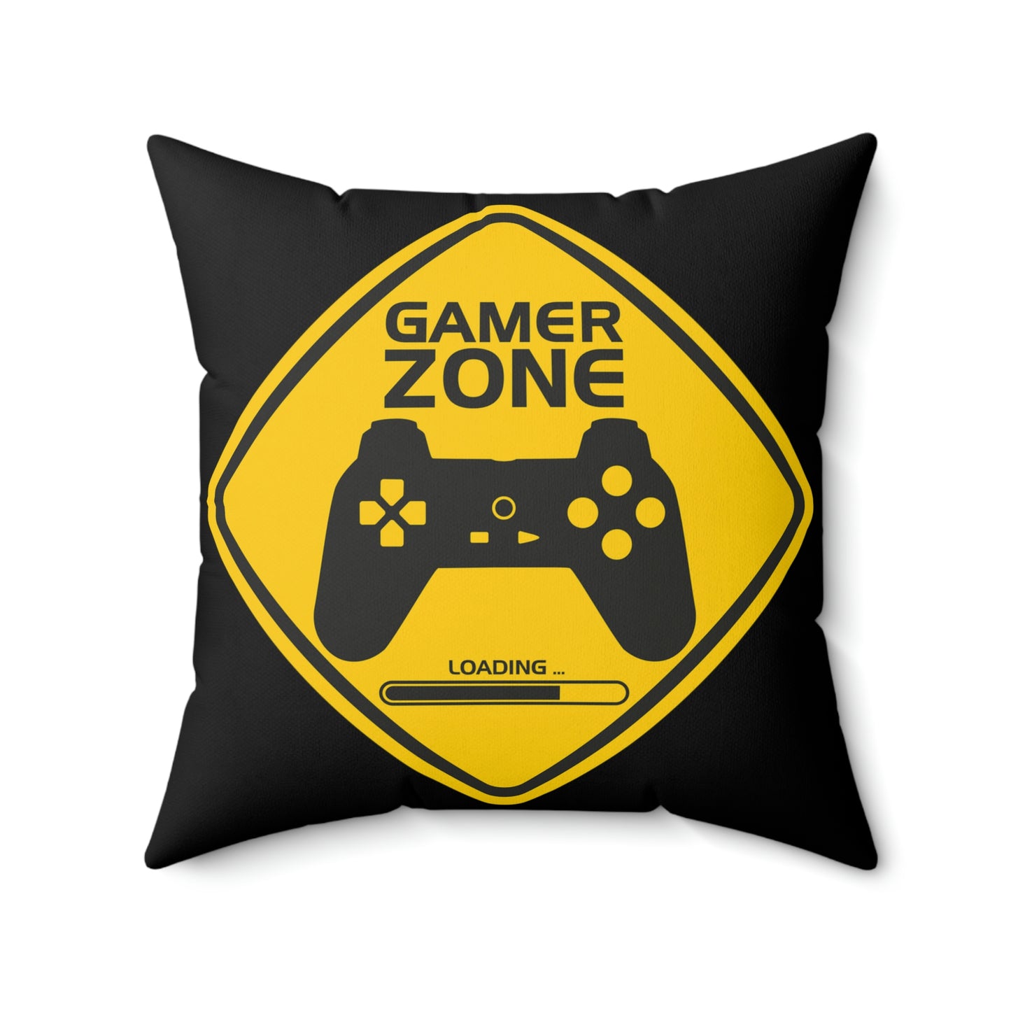 Gamer Zone Spun Polyester Square Pillow