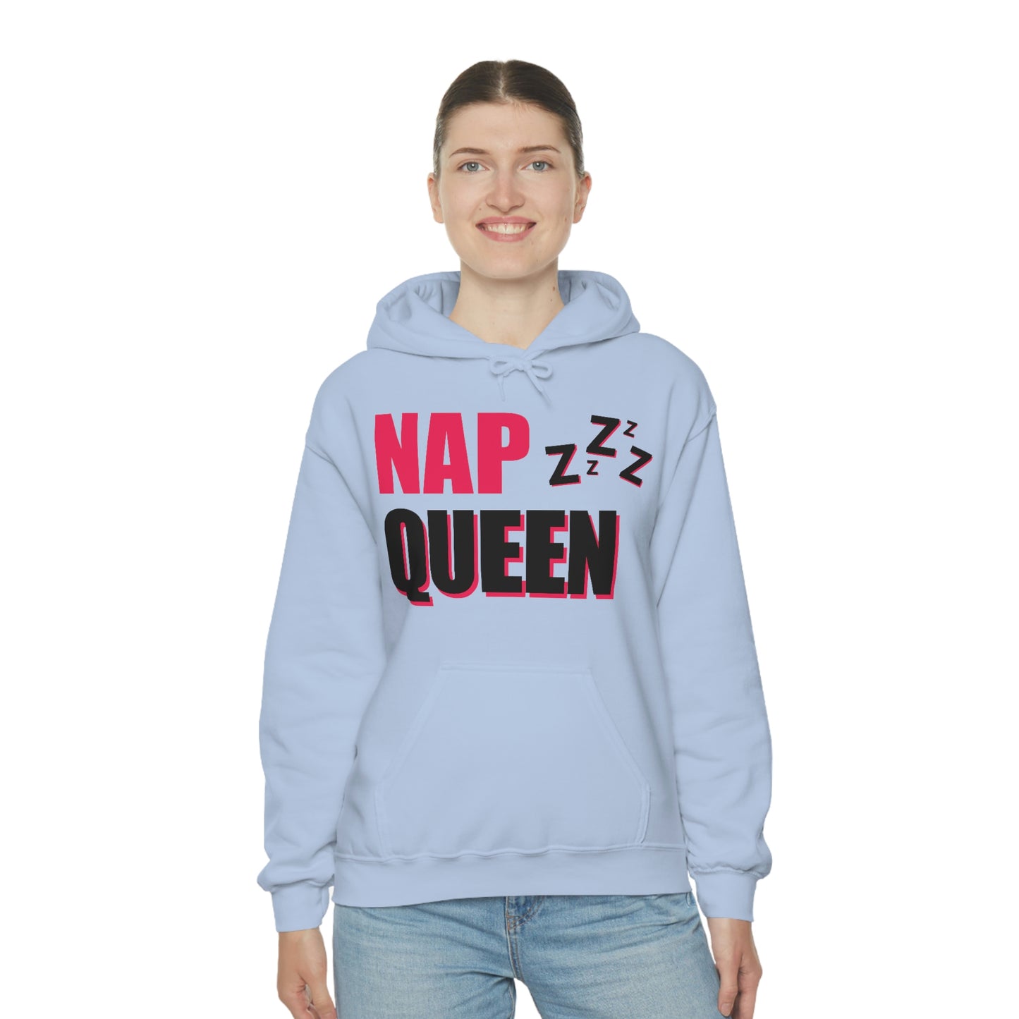 Nap Queen Unisex Hooded Sweatshirt