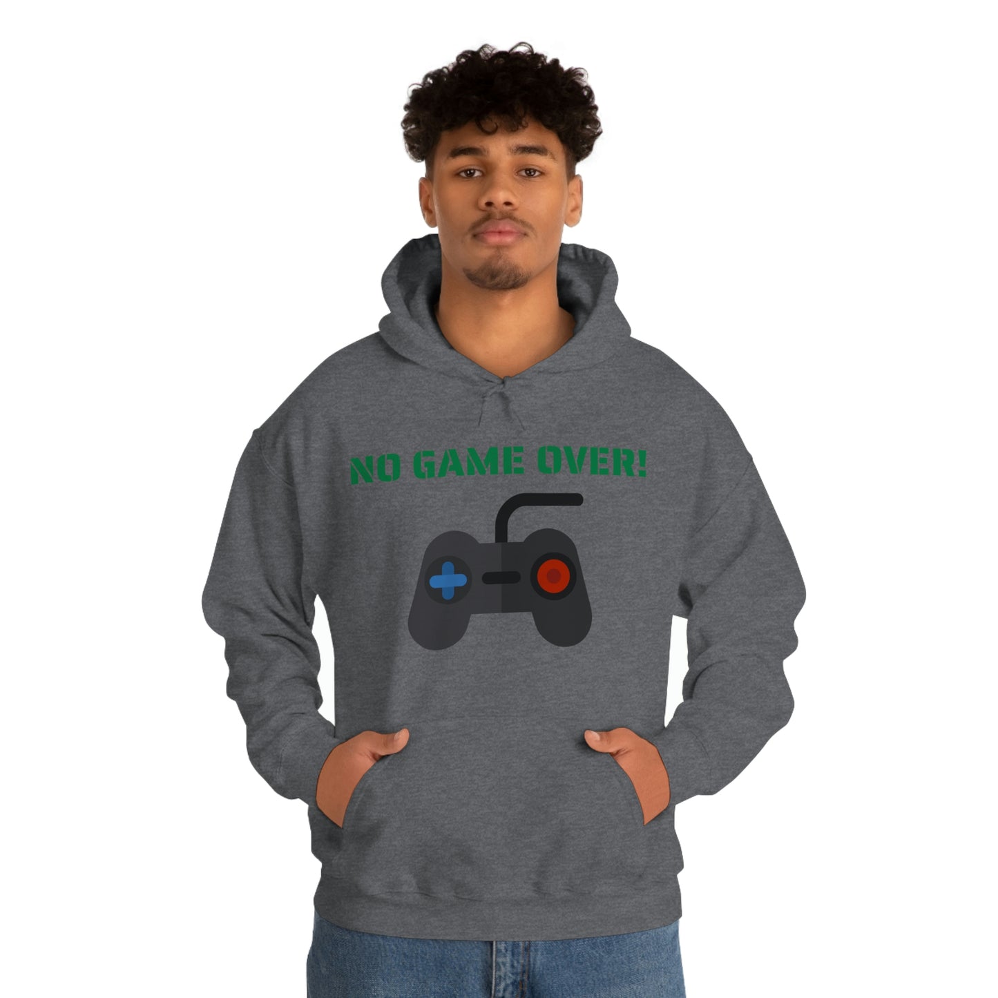 No Game Over! Unisex Hooded Sweatshirt