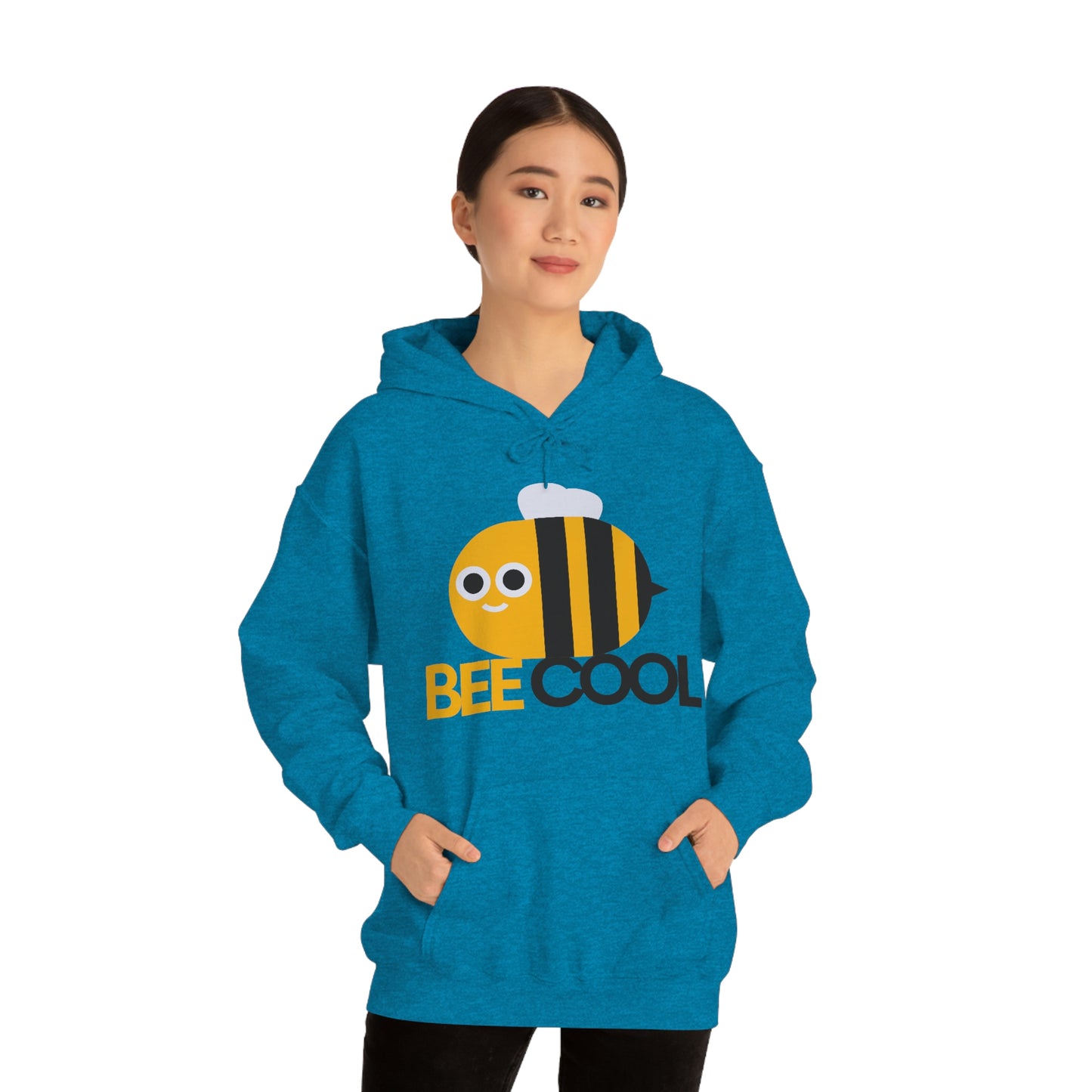 Bee Cool Unisex Hooded Sweatshirt