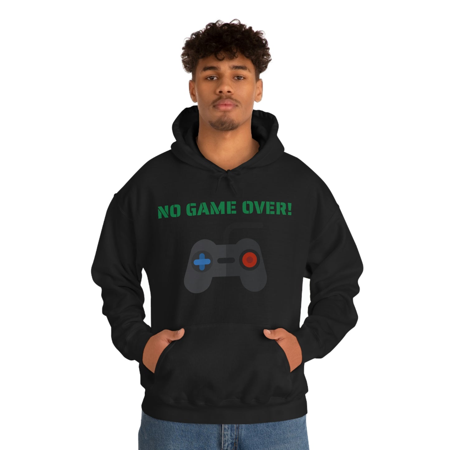No Game Over! Unisex Hooded Sweatshirt
