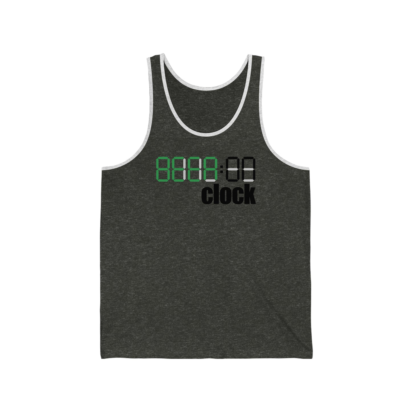 Beer on Clock Unisex Tank Top