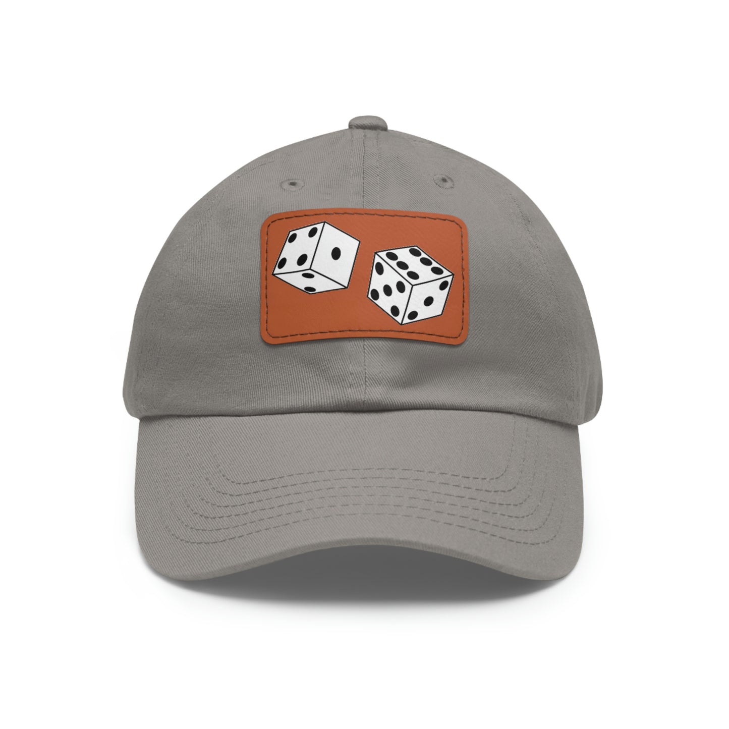 Dice Roll Dad Hat with Leather Patch