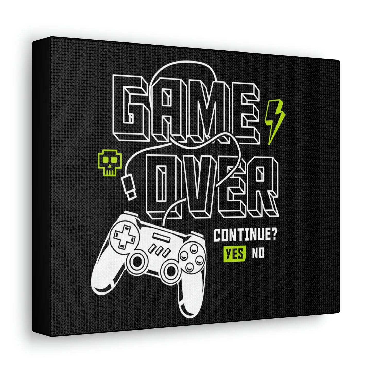 Game Over Canvas Gallery Wraps