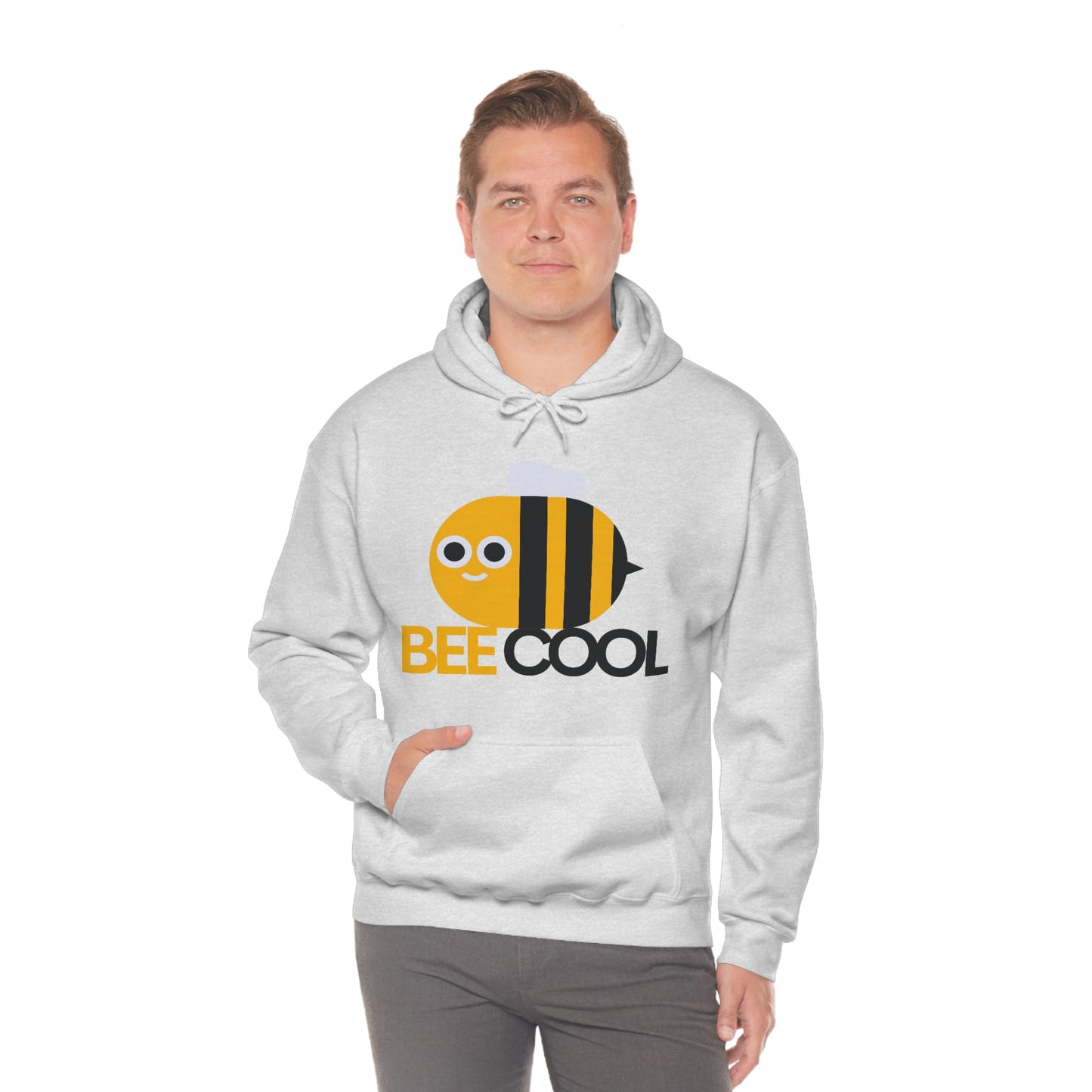 Bee Cool Unisex Hooded Sweatshirt
