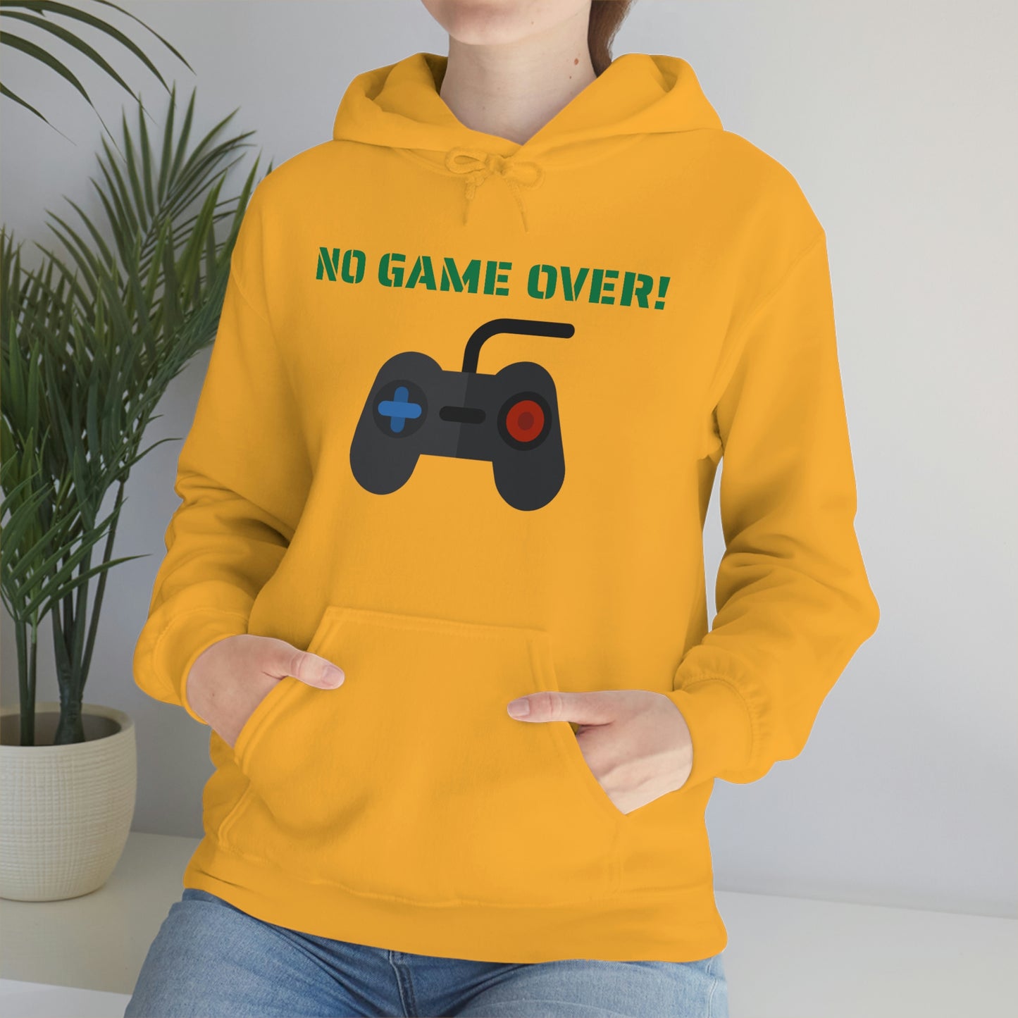 No Game Over! Unisex Hooded Sweatshirt