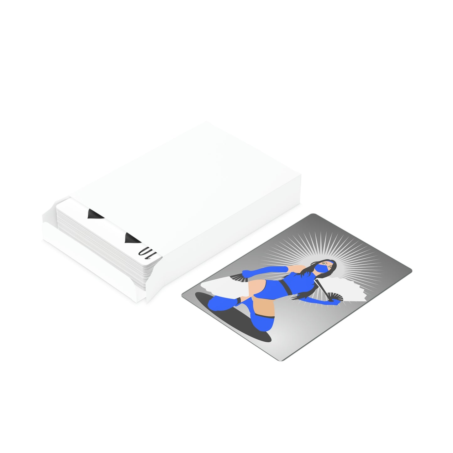 Mortal Kombat Kitana Style Playing Cards