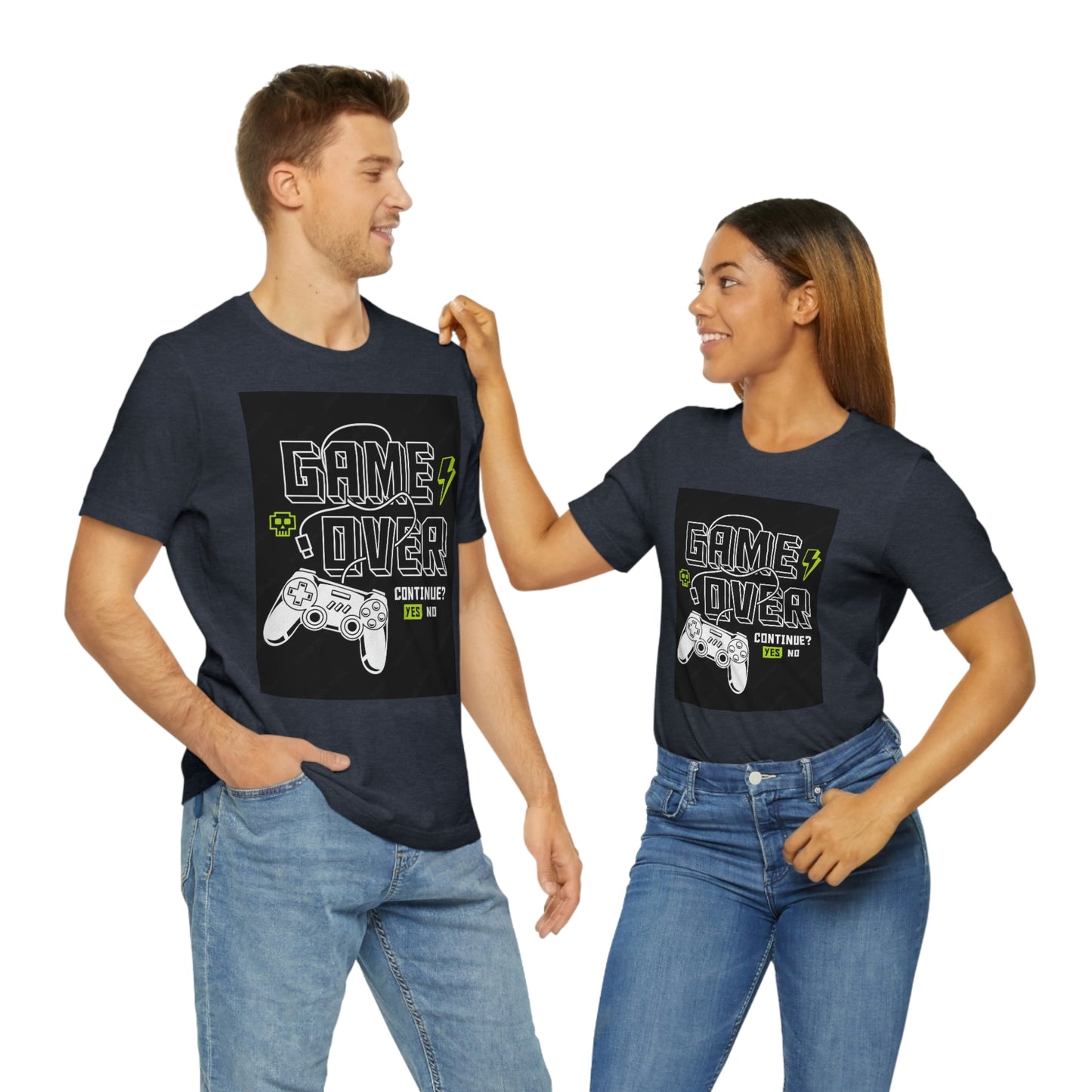 Game Over Unisex Jersey Short Sleeve Tee
