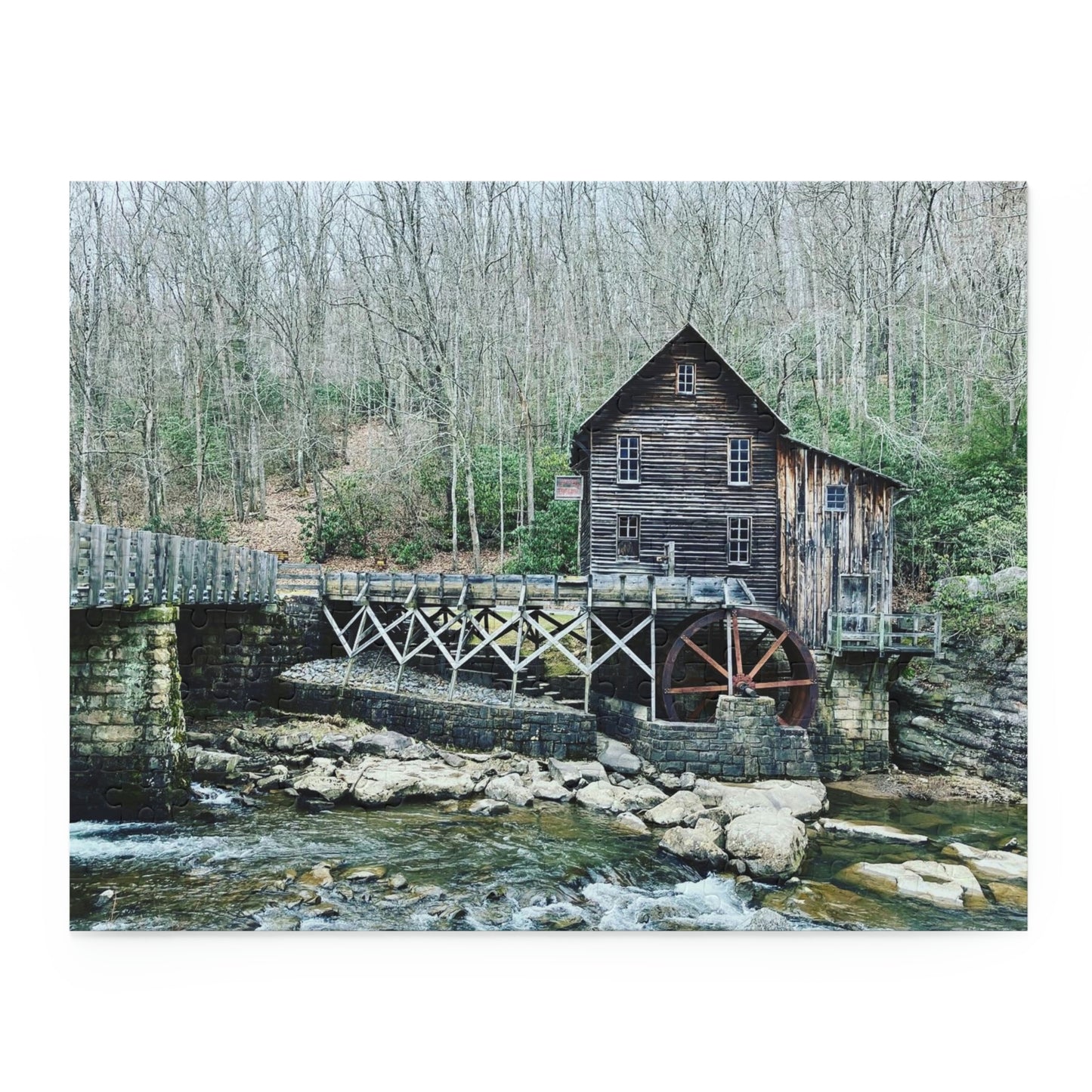 Grist Mill Scenic Puzzle (120, 252, 500-Piece)