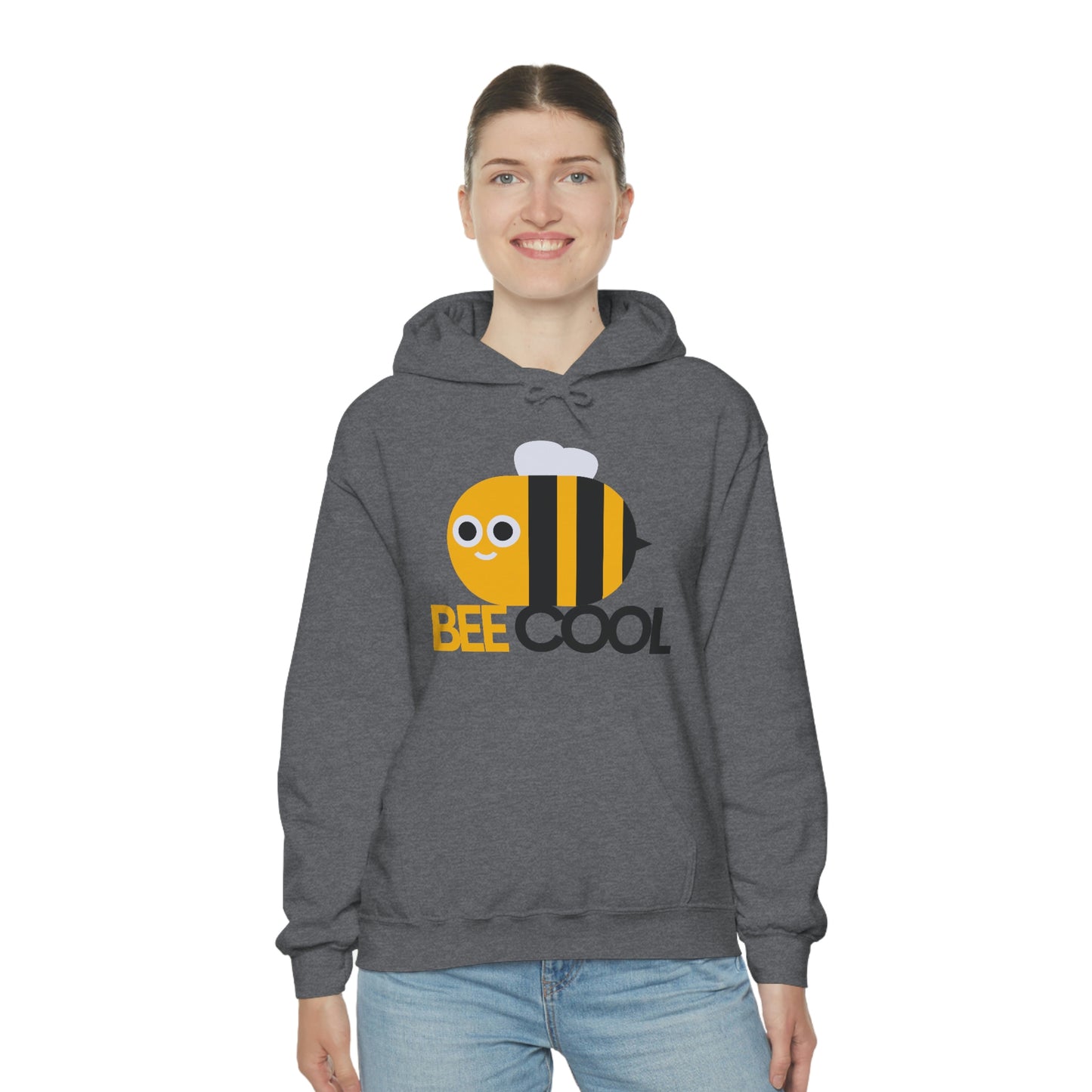 Bee Cool Unisex Hooded Sweatshirt