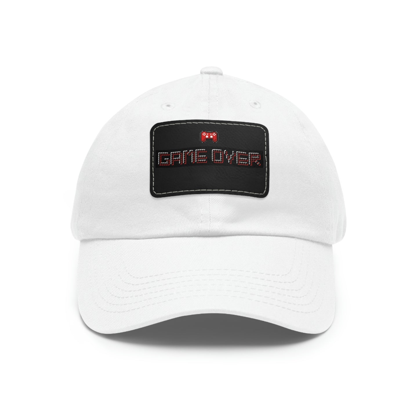 Game Over! Dad Hat with Leather Patch