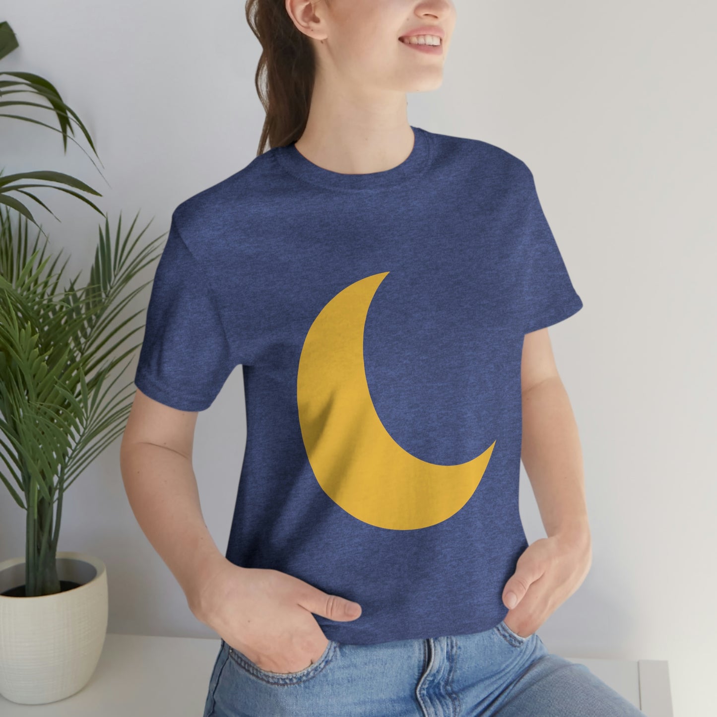 Half Moon Unisex Jersey Short Sleeve Tee