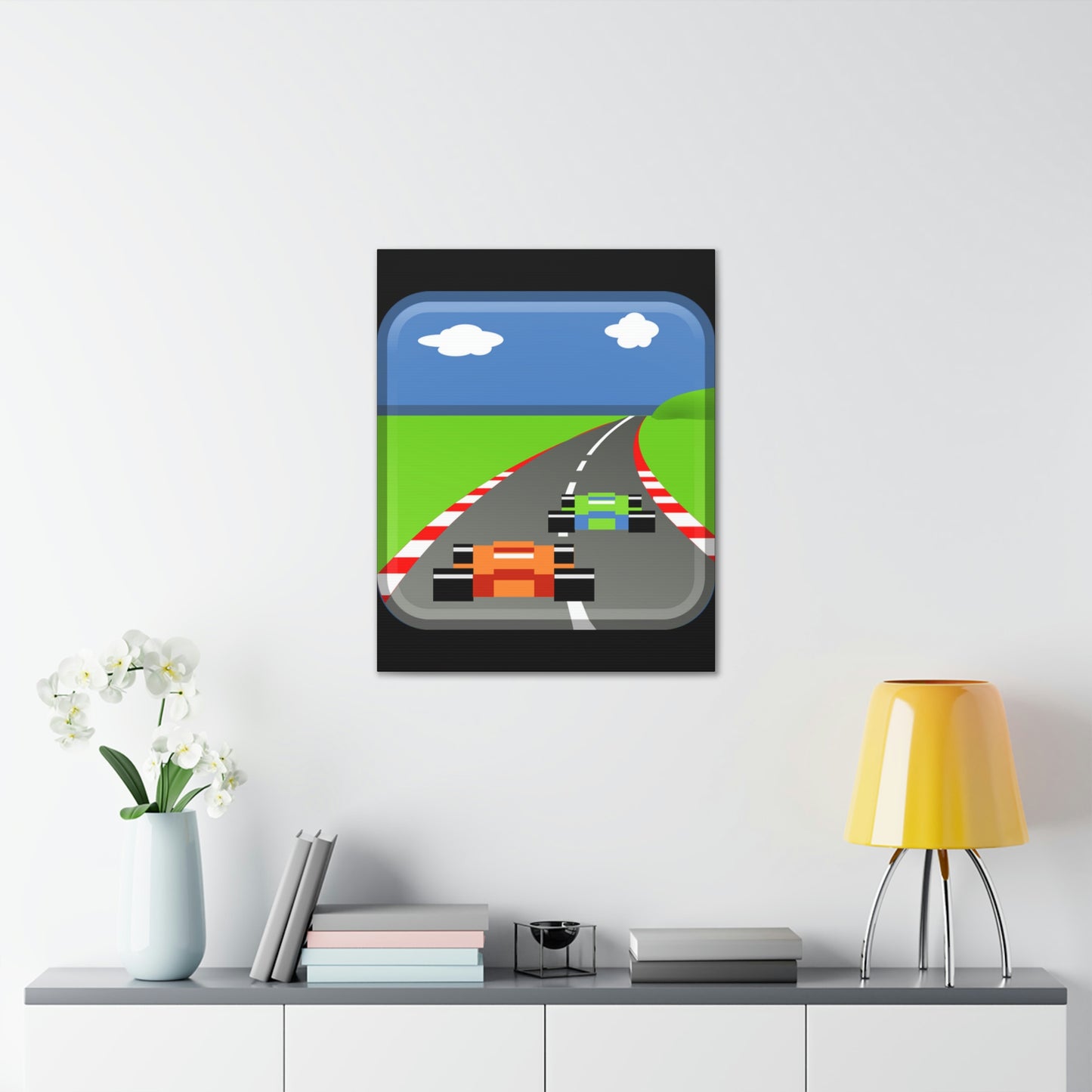 Pole Position Retro Gallery Wraps