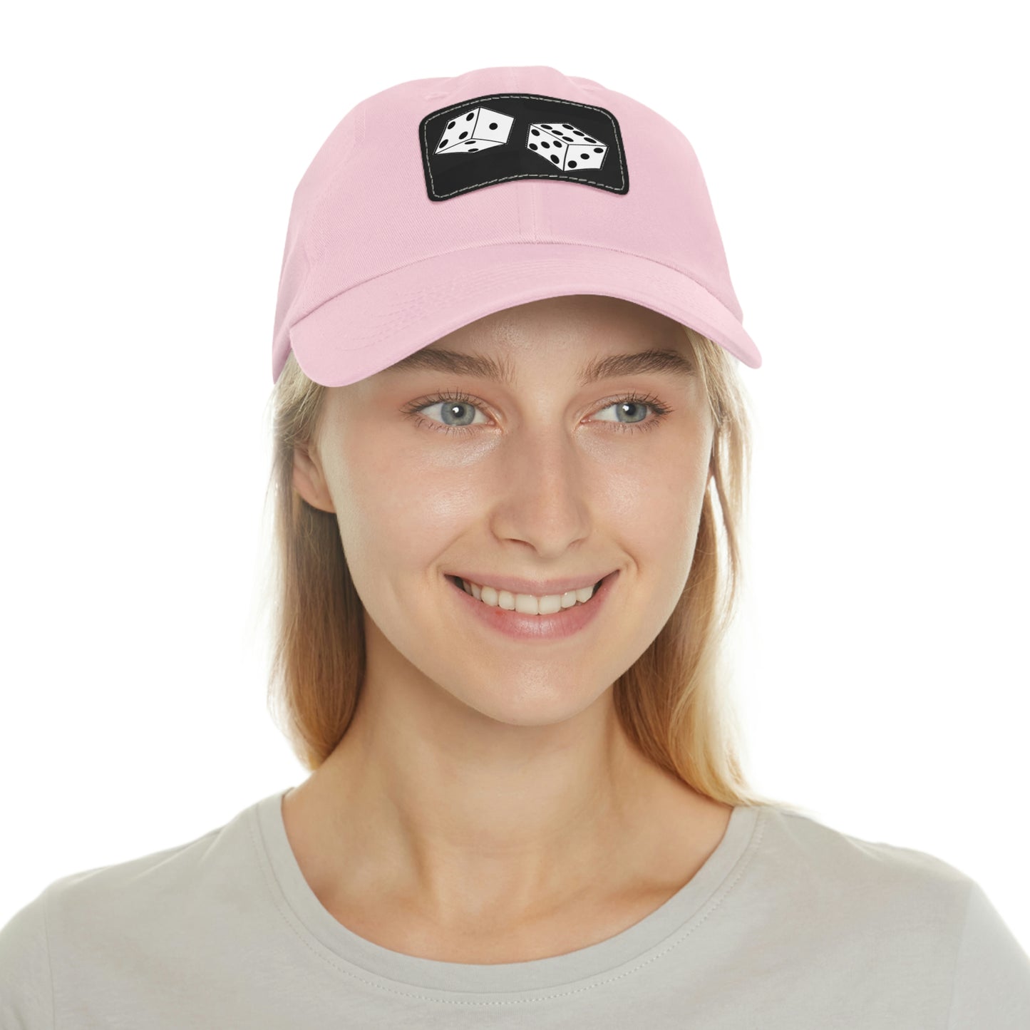 Dice Roll Dad Hat with Leather Patch