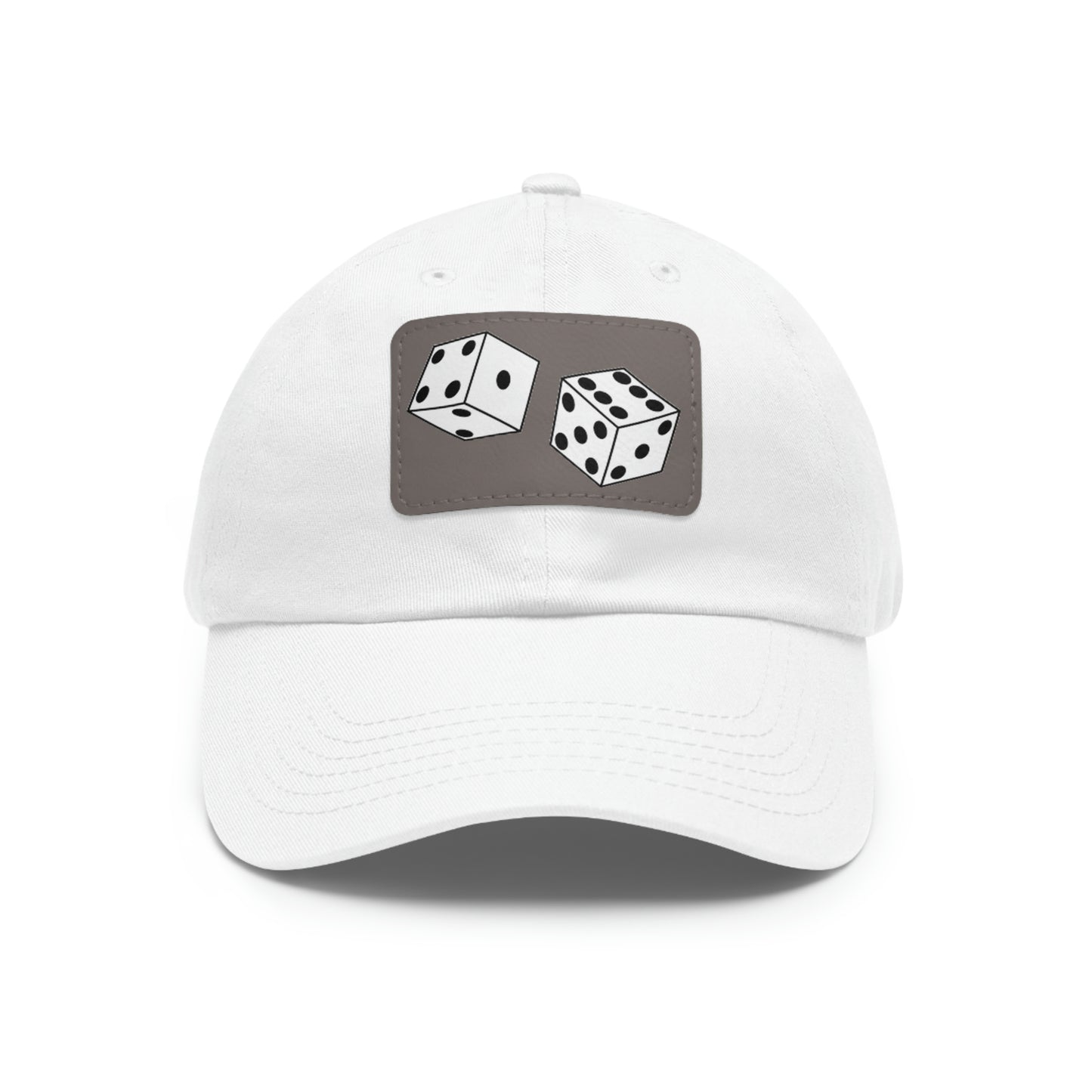 Dice Roll Dad Hat with Leather Patch