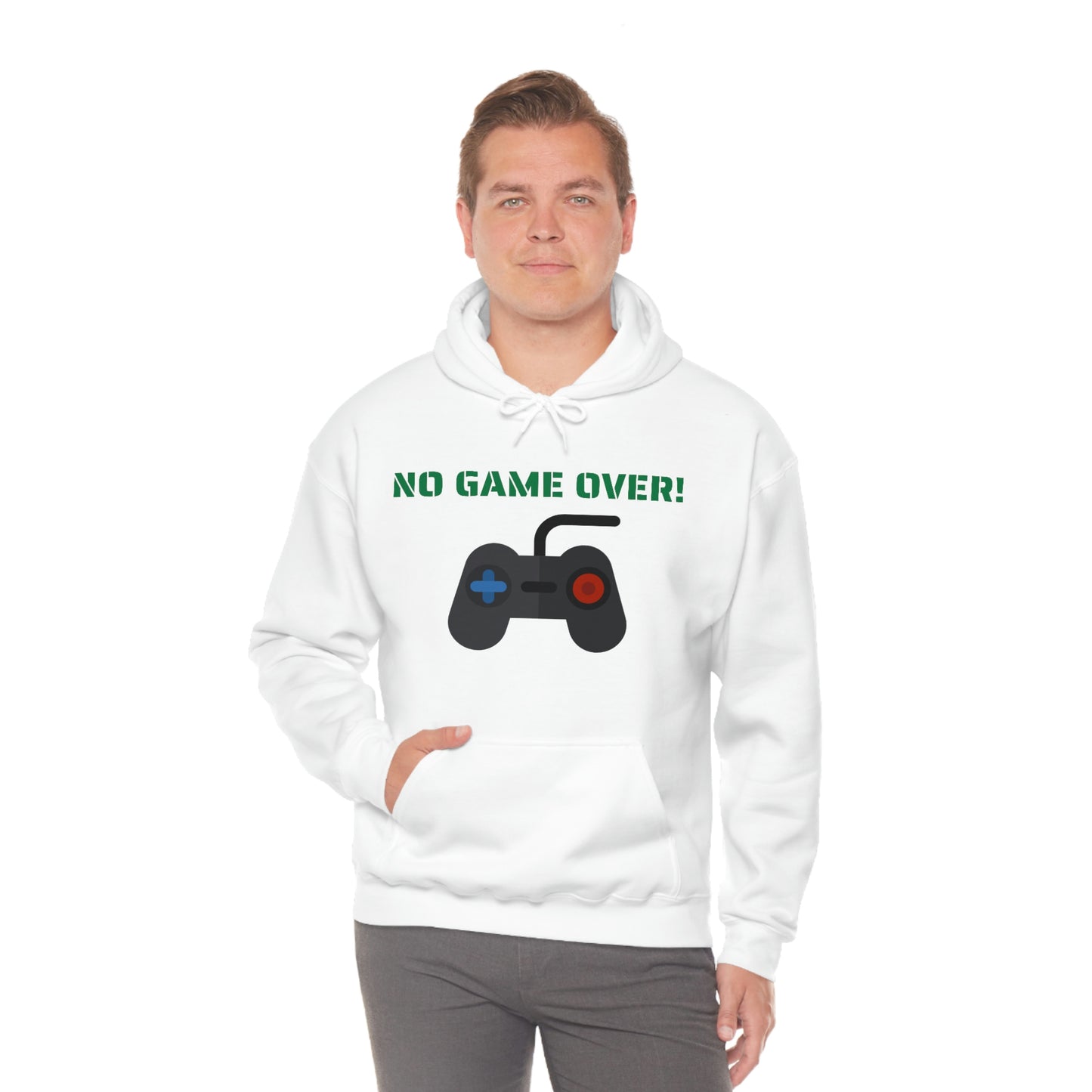 No Game Over! Unisex Hooded Sweatshirt