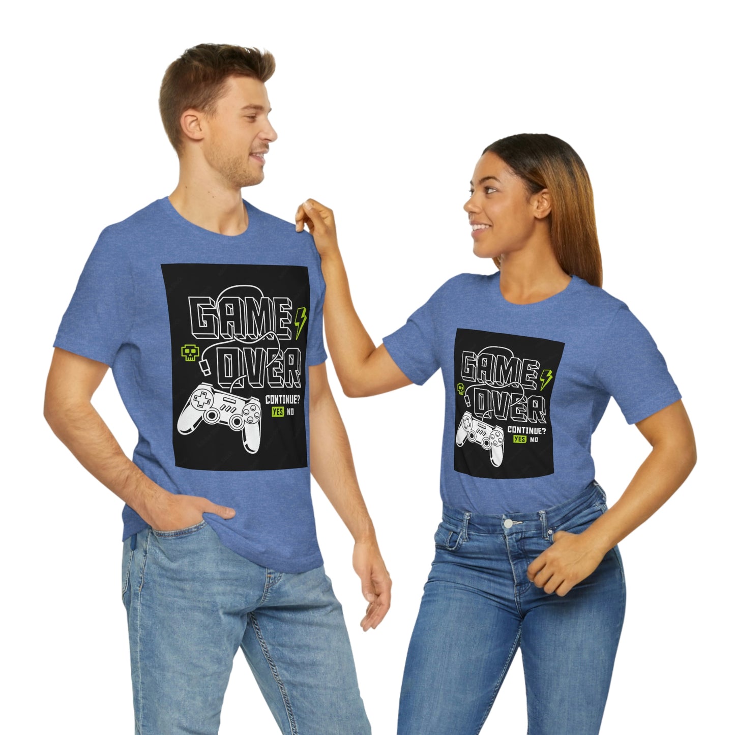 Game Over Unisex Jersey Short Sleeve Tee