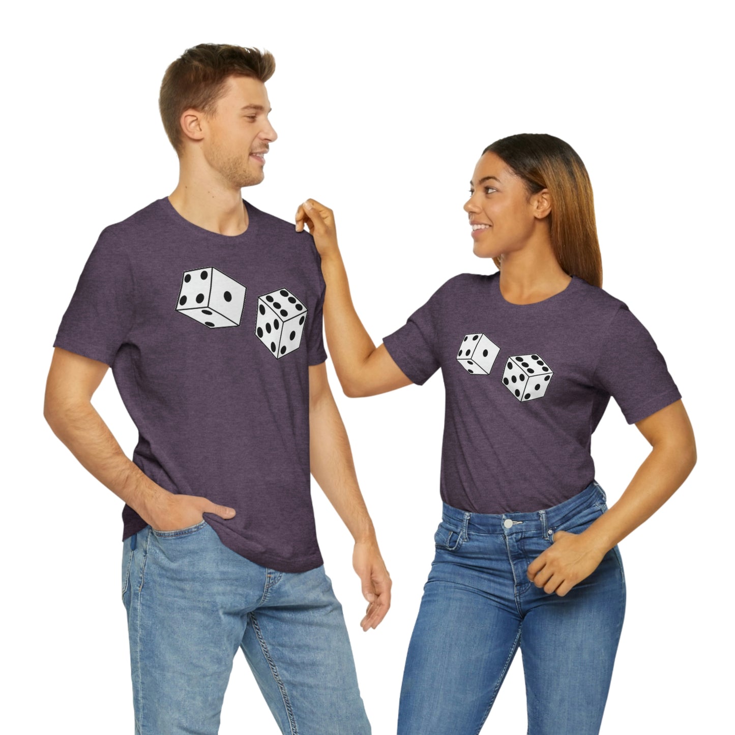 Dice Roll Unisex Jersey Short Sleeve Tee