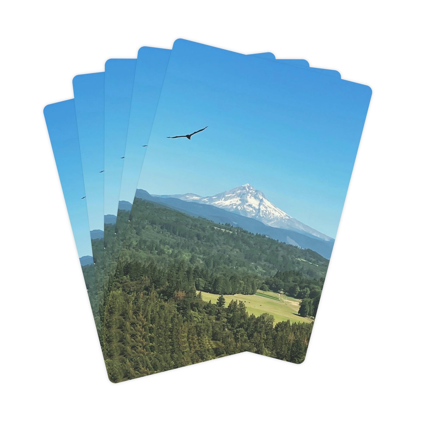 Mt Hood Scenic Photo Playing Cards