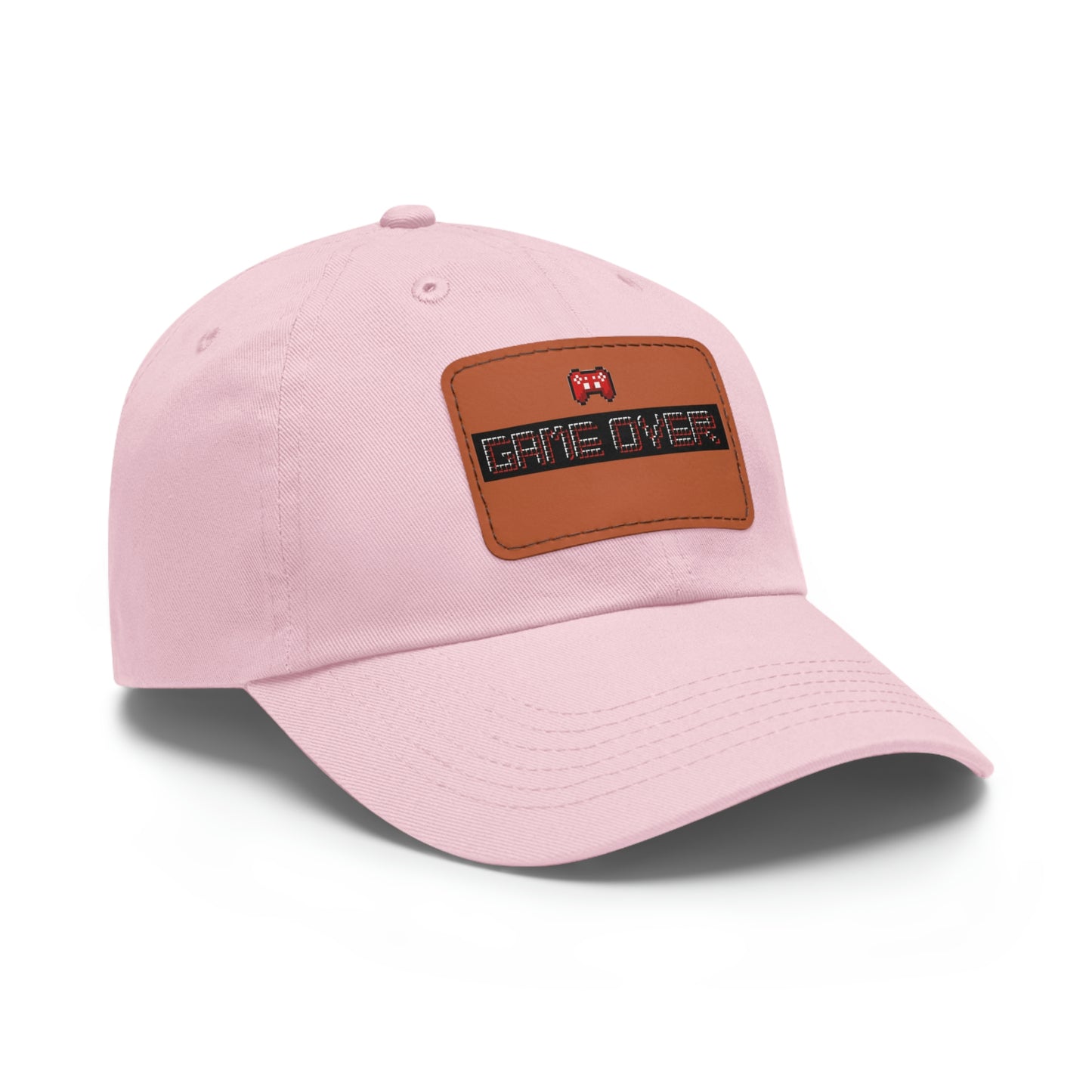 Game Over! Dad Hat with Leather Patch