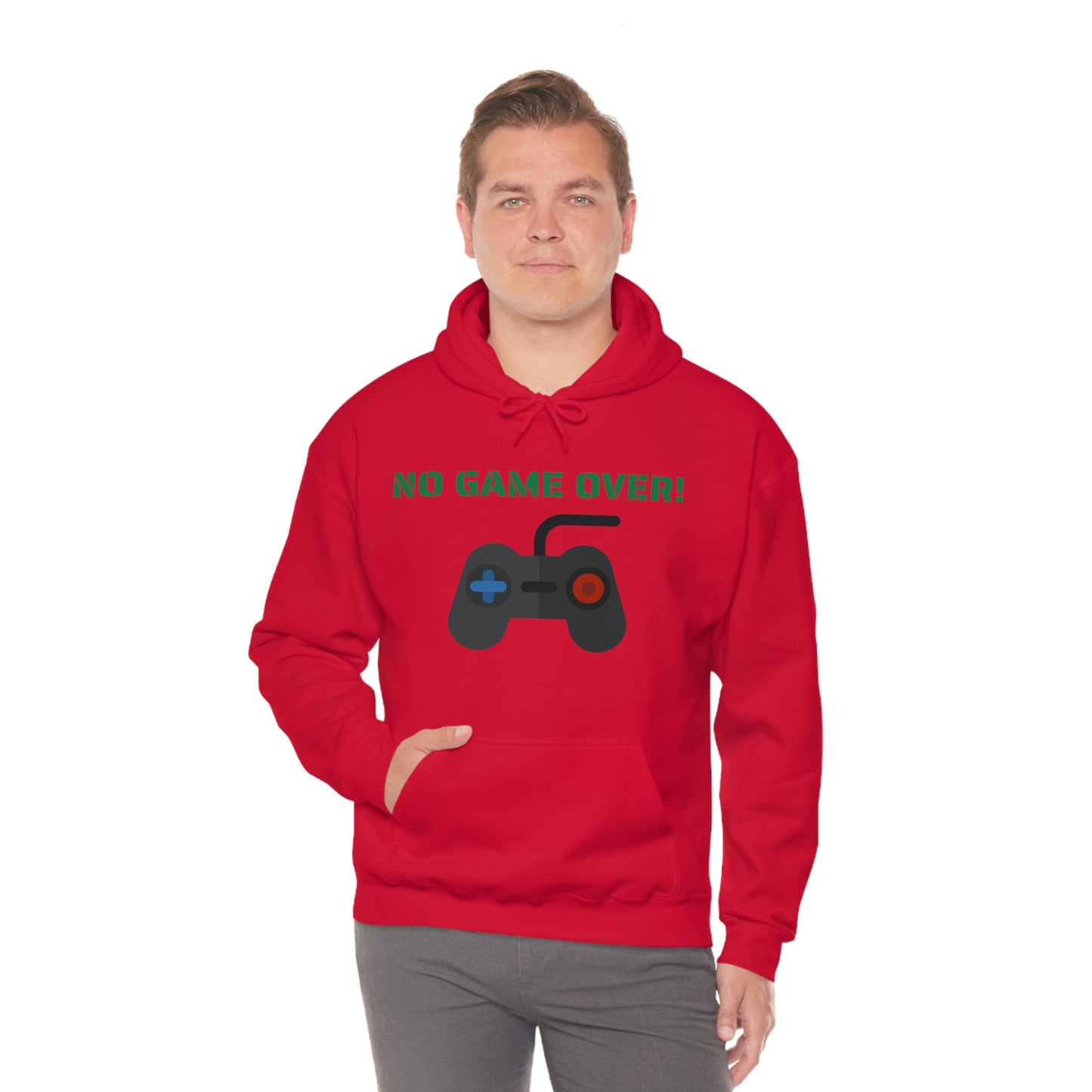 No Game Over! Unisex Hooded Sweatshirt