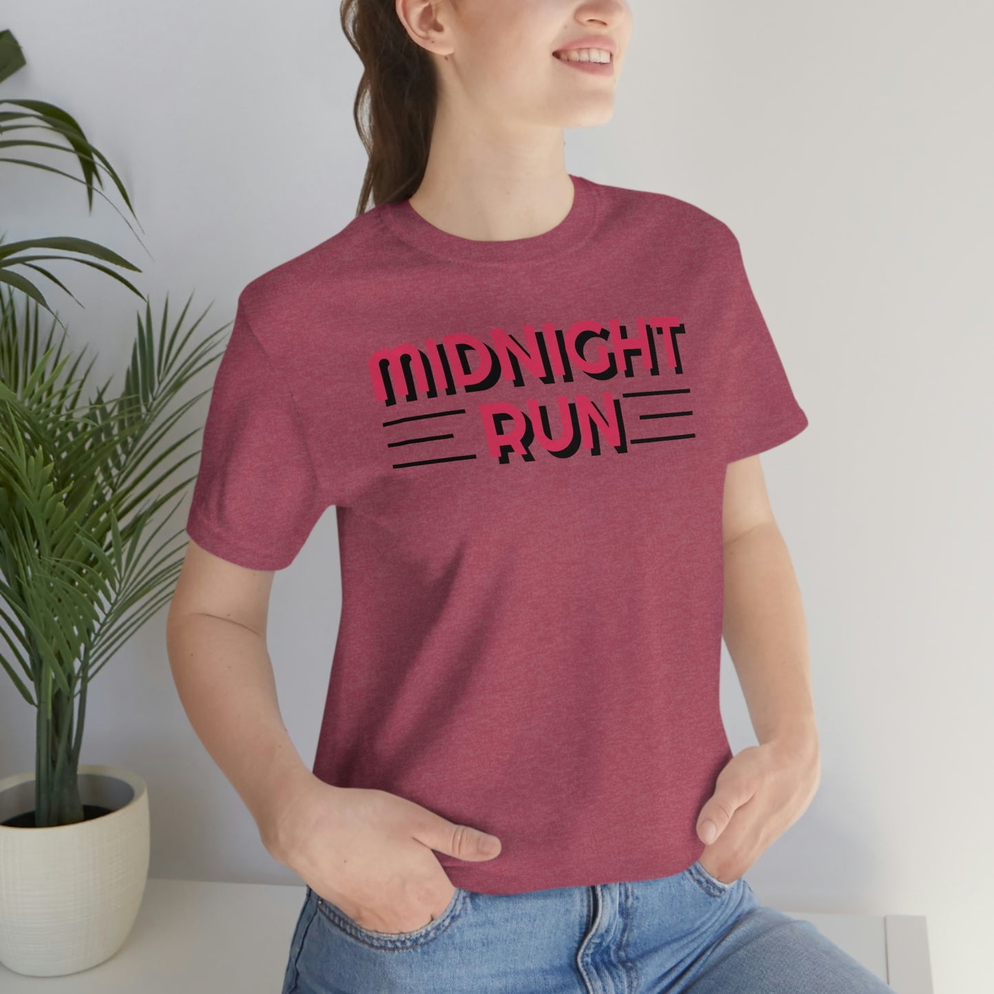 Midnight Run Unisex Jersey Short Sleeve Tee
