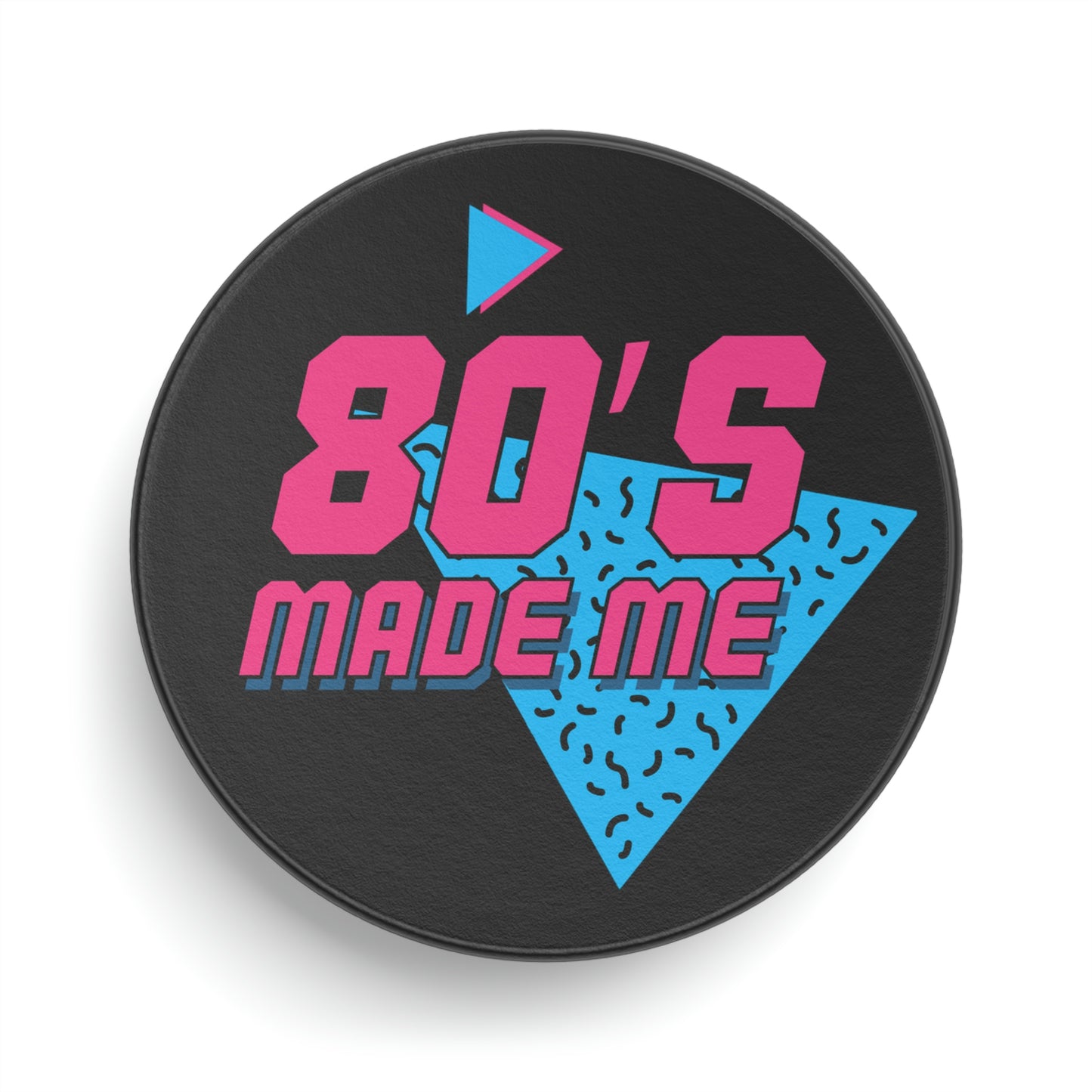 80s Made Me Hockey Puck