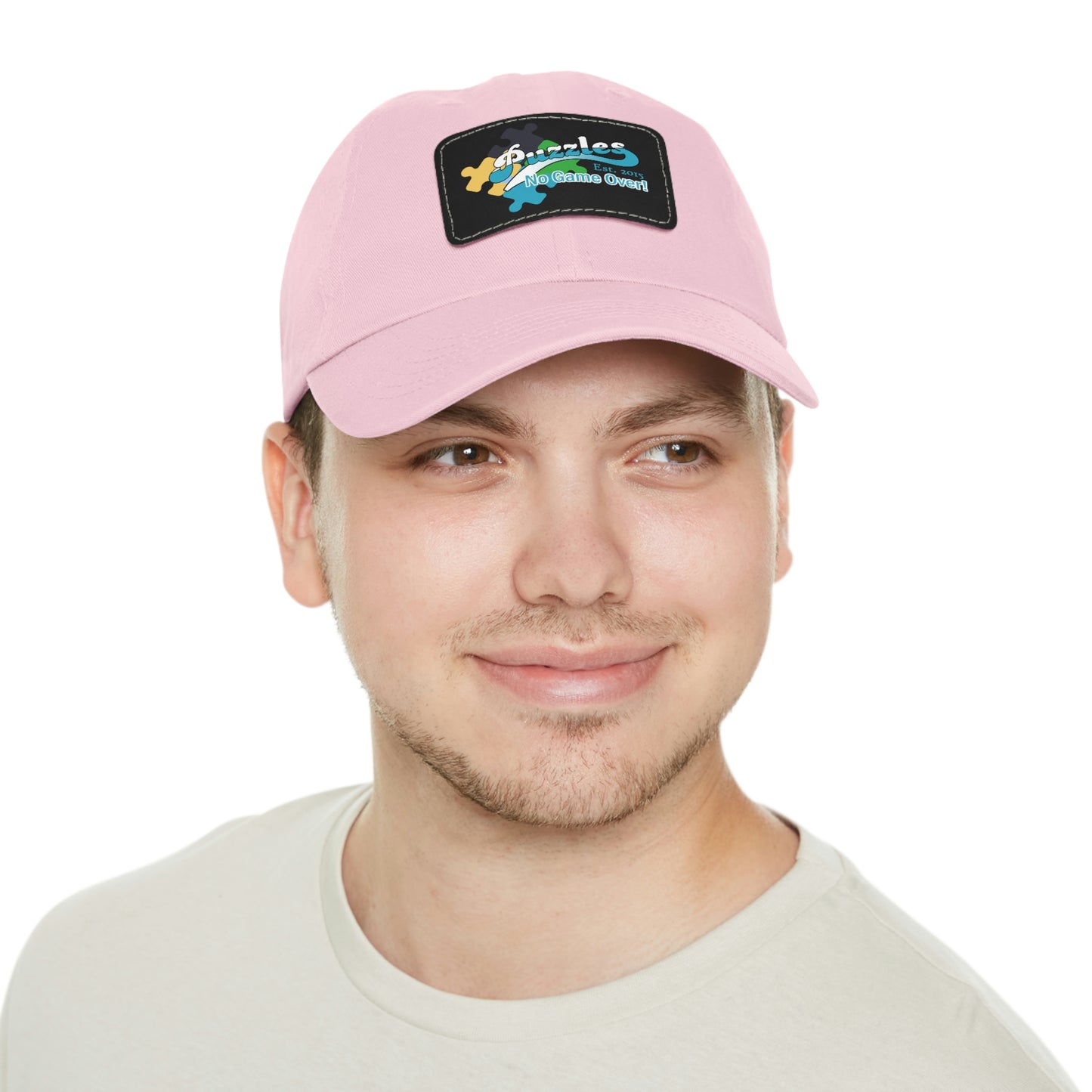 Puzzles LTD Dad Hat with Leather Patch