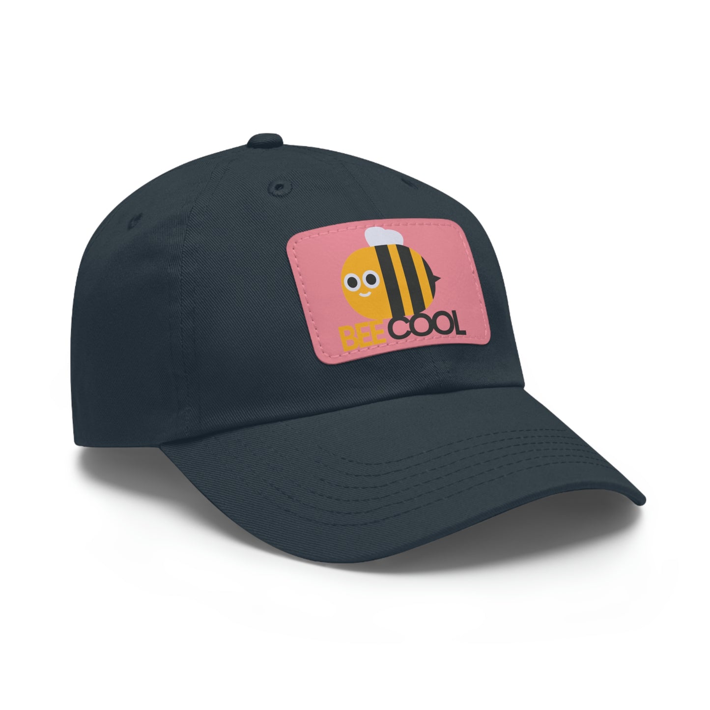 Bee Cool Dad Hat with Leather Patch