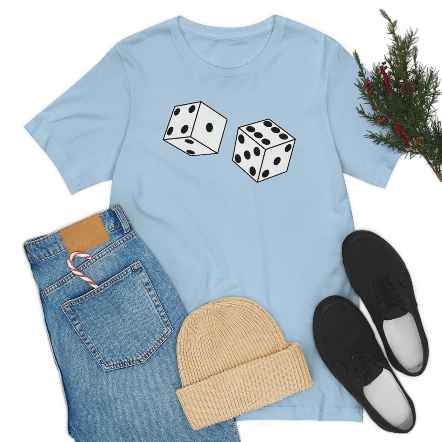 Dice Roll Unisex Jersey Short Sleeve Tee