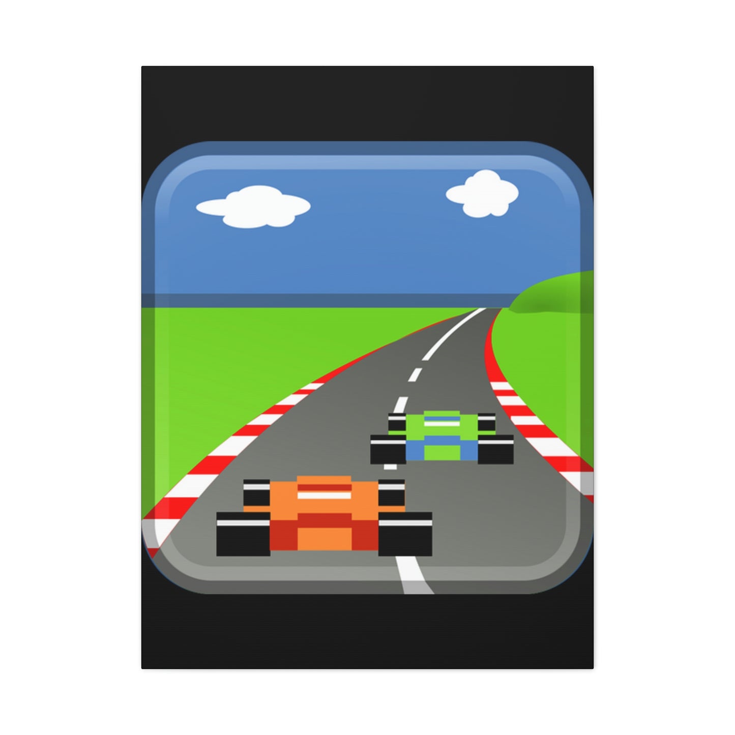 Pole Position Retro Gallery Wraps