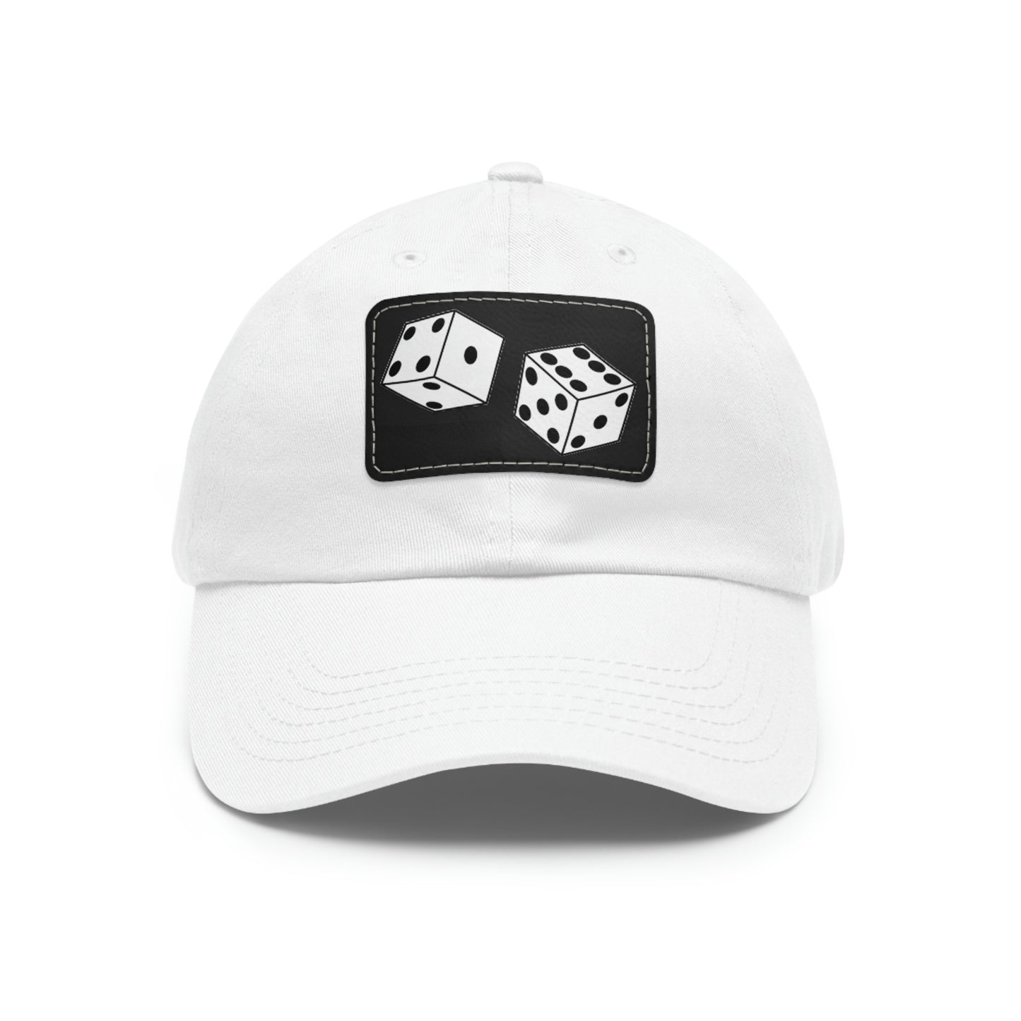 Dice Roll Dad Hat with Leather Patch