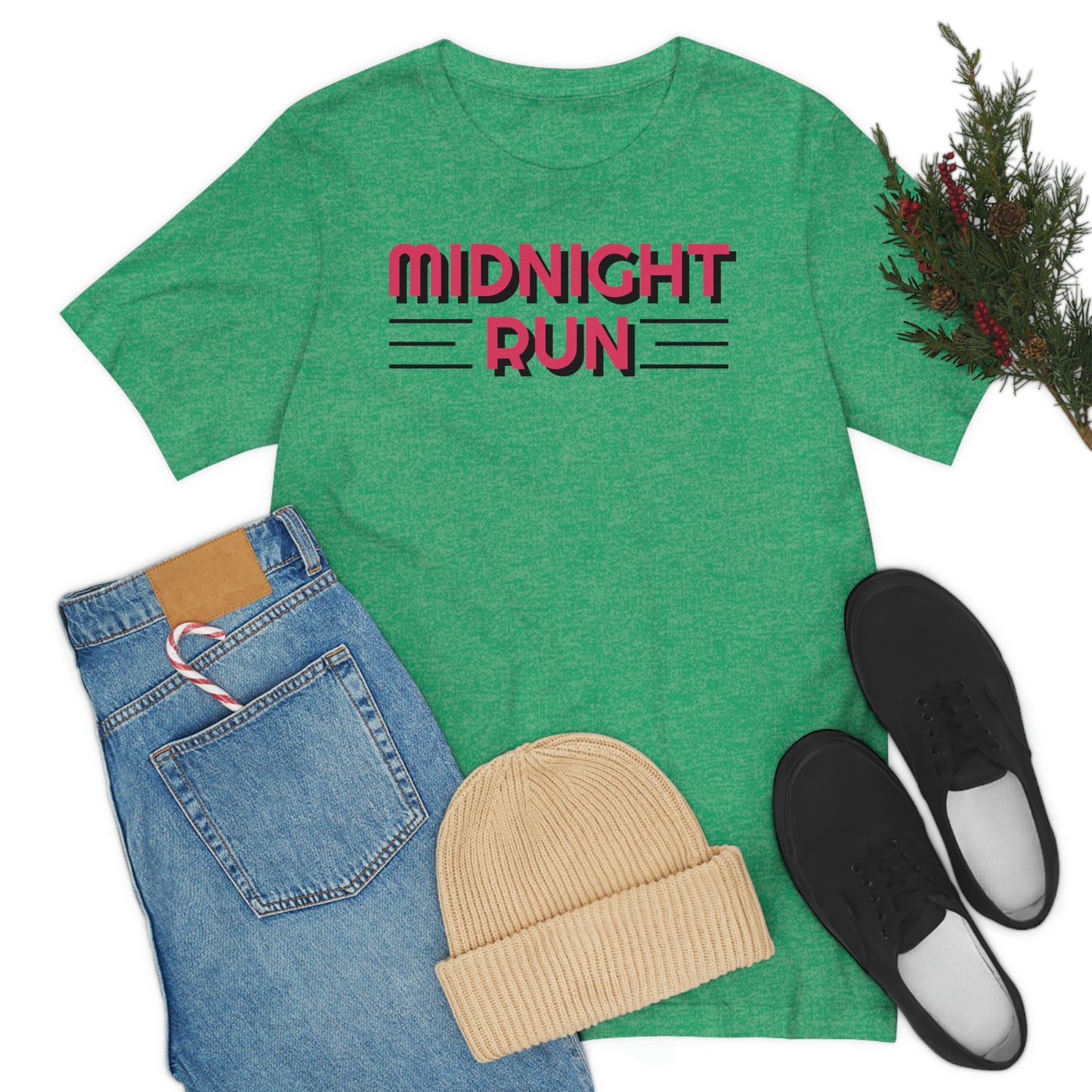 Midnight Run Unisex Jersey Short Sleeve Tee