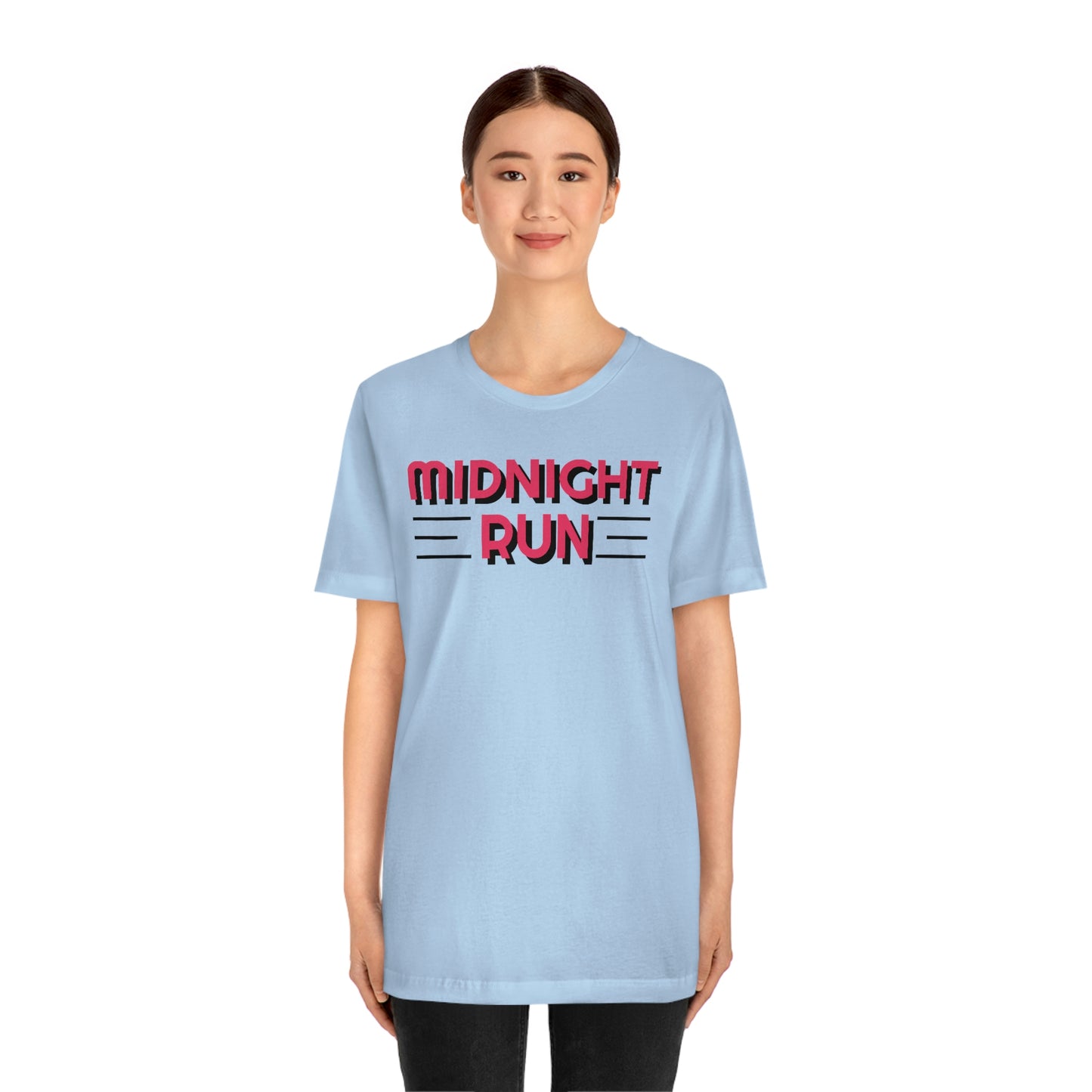 Midnight Run Unisex Jersey Short Sleeve Tee