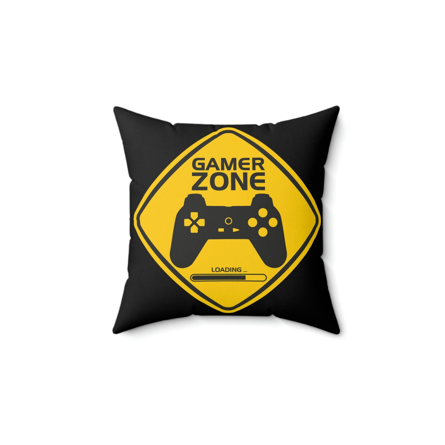 Gamer Zone Spun Polyester Square Pillow