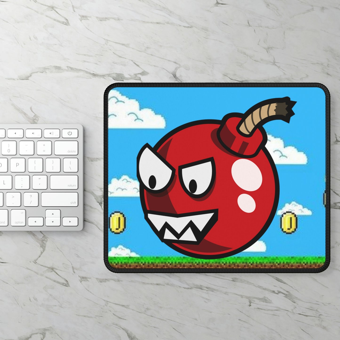 Video Game Style Bob-Omb Gaming Mouse Pad