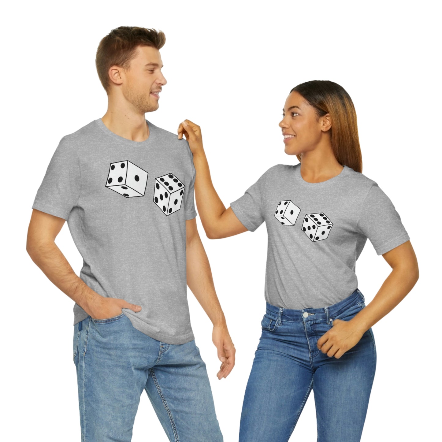 Dice Roll Unisex Jersey Short Sleeve Tee